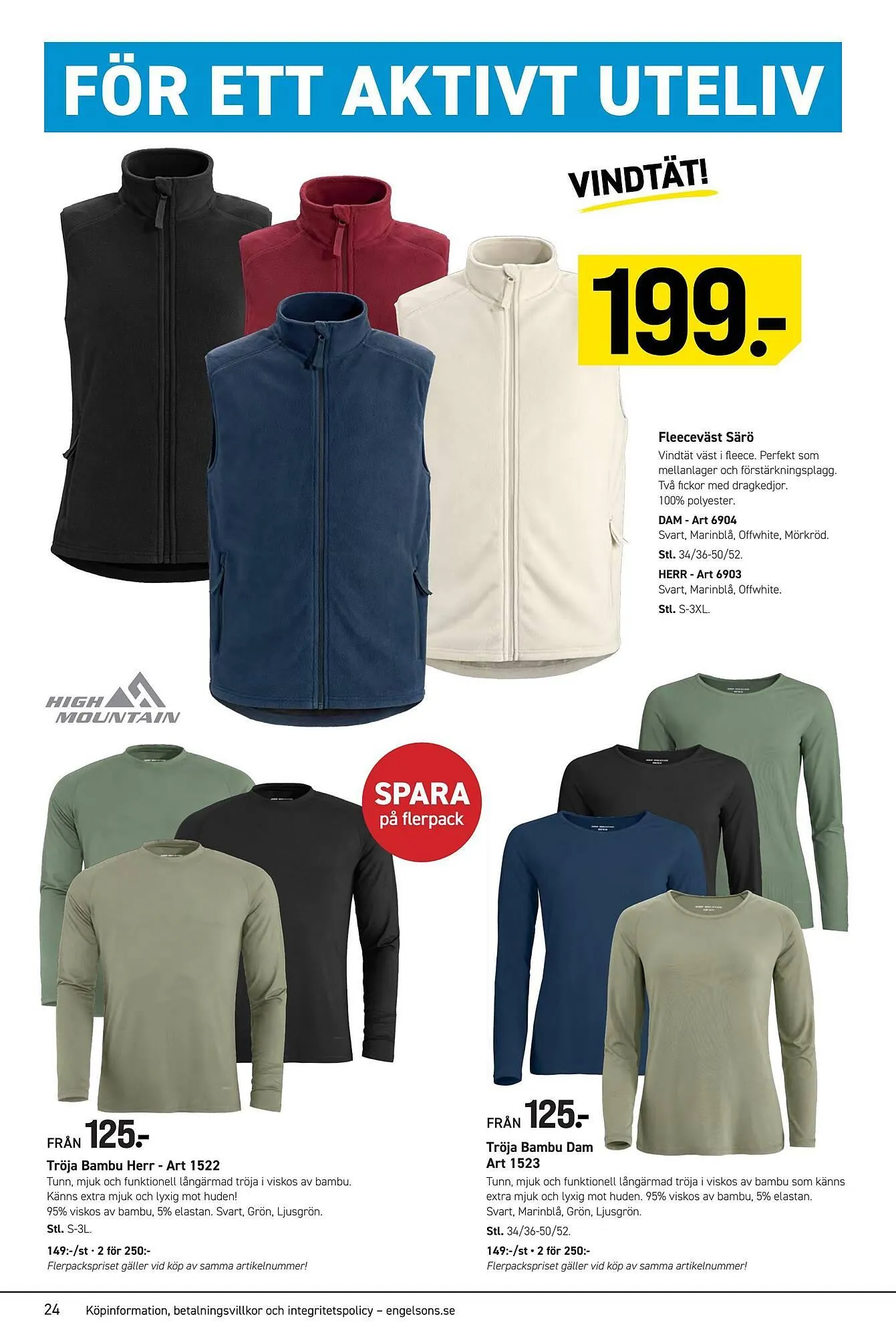 Engelsons reklamblad från 12 maj till 31 maj 2025 - Reklamblad sidor 24