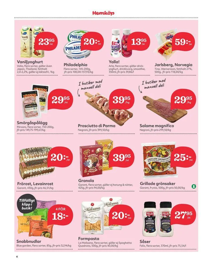 Hemköp Erbjudanden från 13 maj till 19 maj 2024 - Reklamblad sidor 6