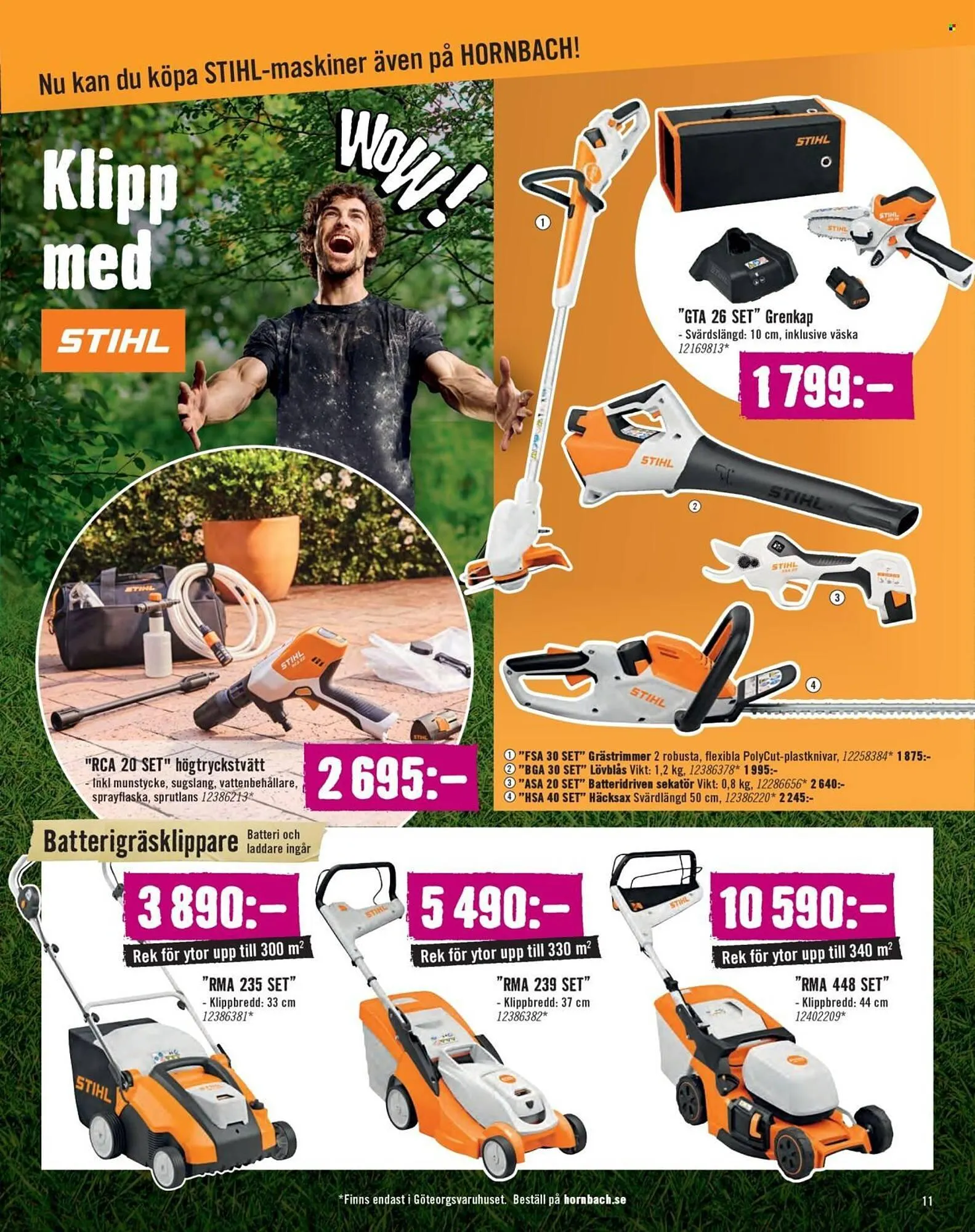 Hornbach reklamblad från 13 april till 11 maj 2025 - Reklamblad sidor 11