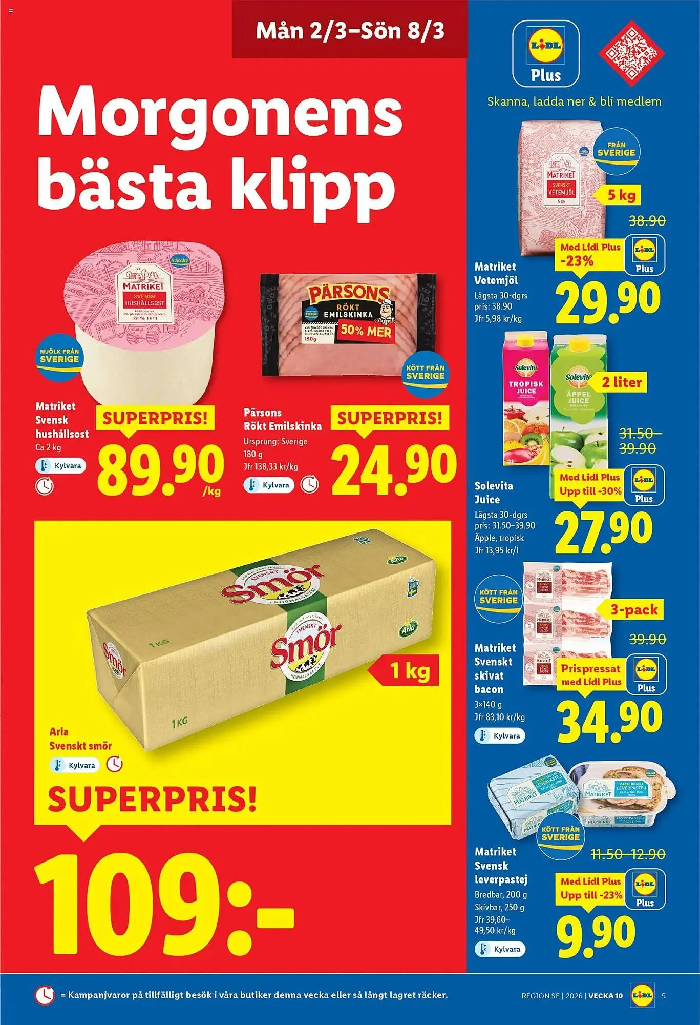 Lidl reklamblad från 2 mars till 8 mars 2026 - Reklamblad sidor 5