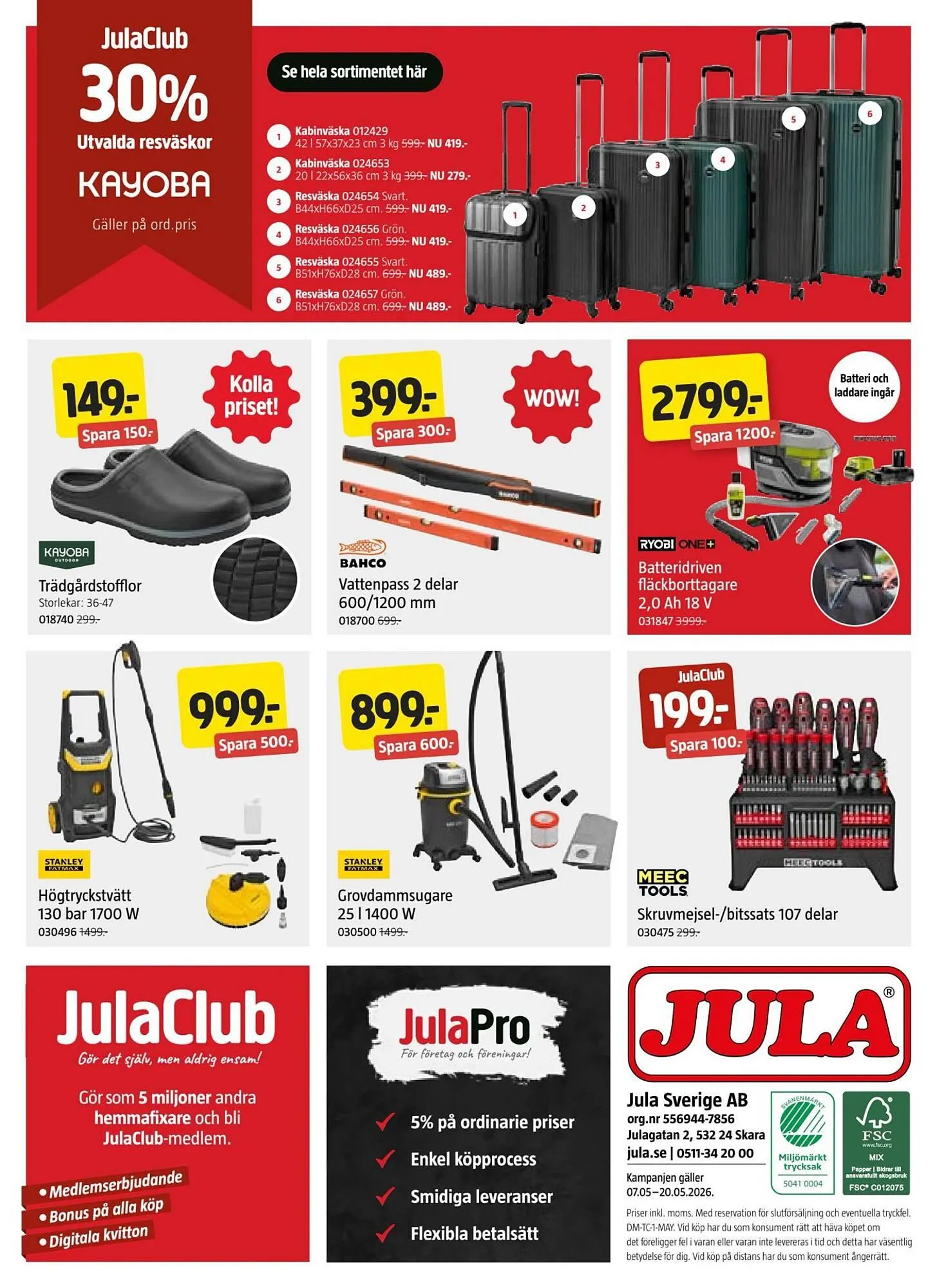 Jula reklamblad från 7 maj till 21 maj 2026 - Reklamblad sidor 8