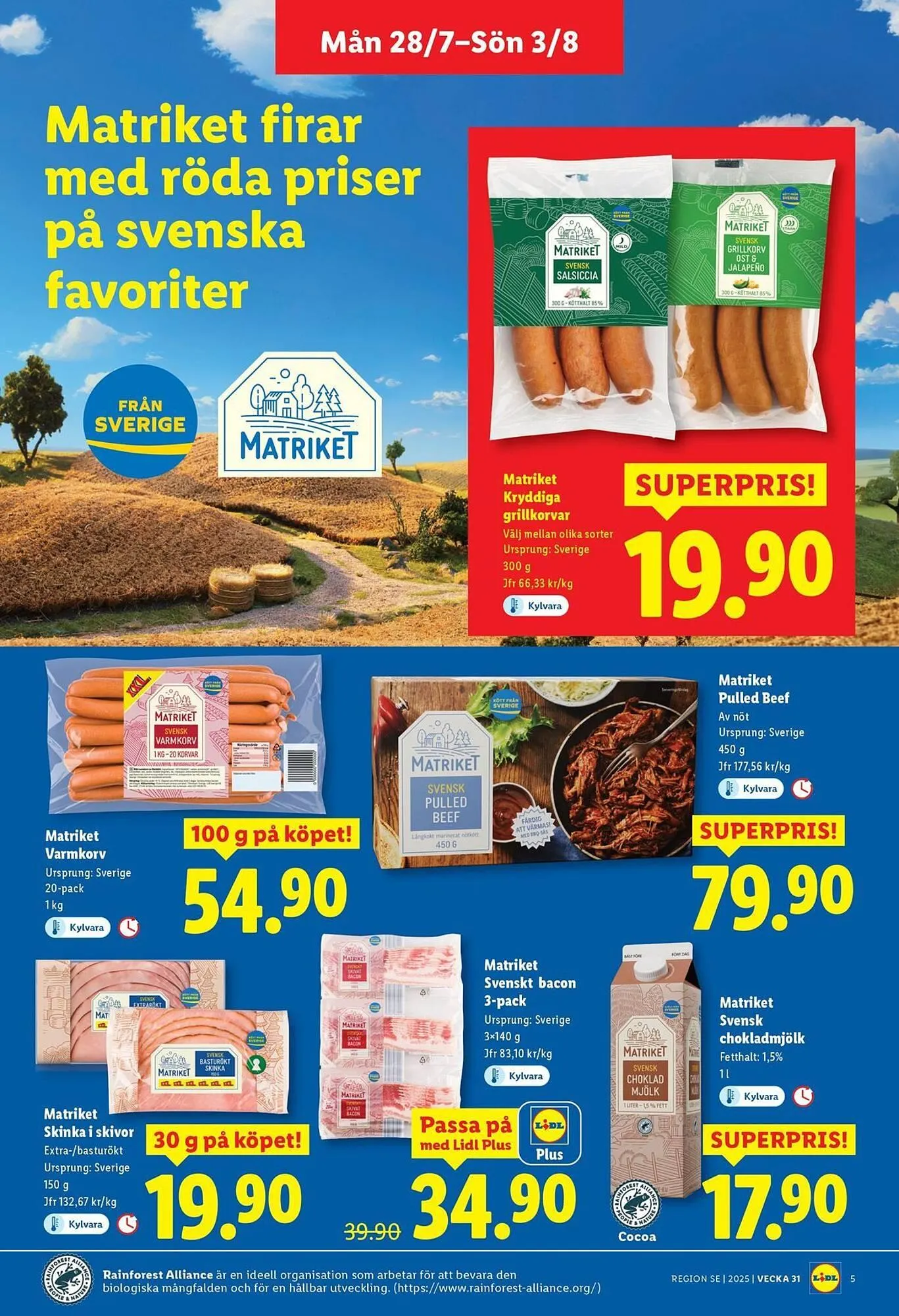 Lidl reklamblad från 28 juli till 3 augusti 2025 - Reklamblad sidor 5