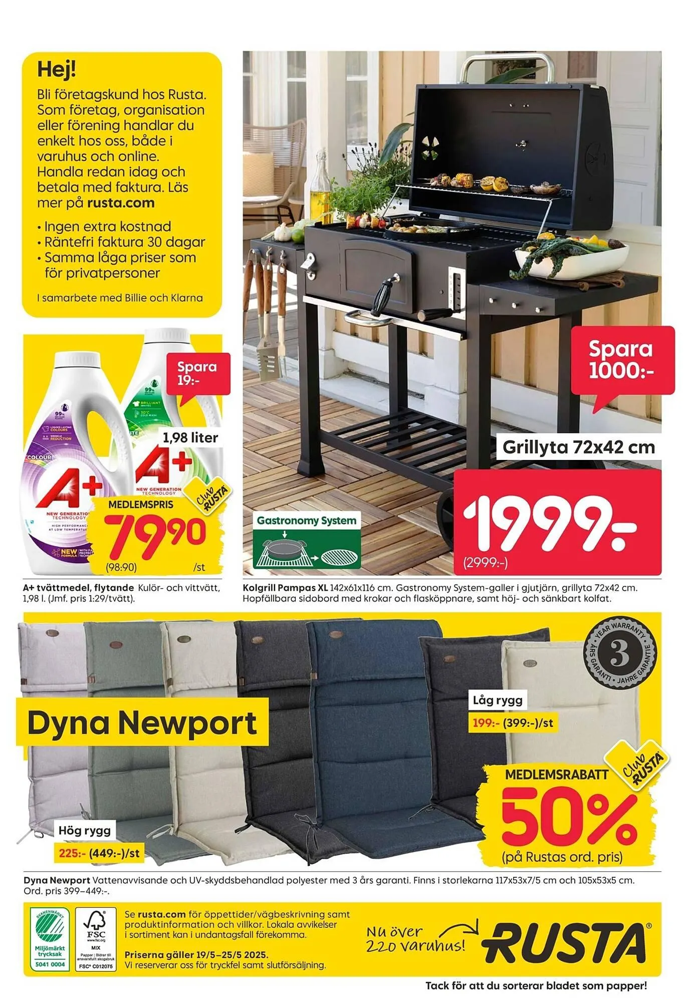 Rusta reklamblad från 19 maj till 25 maj 2025 - Reklamblad sidor 20