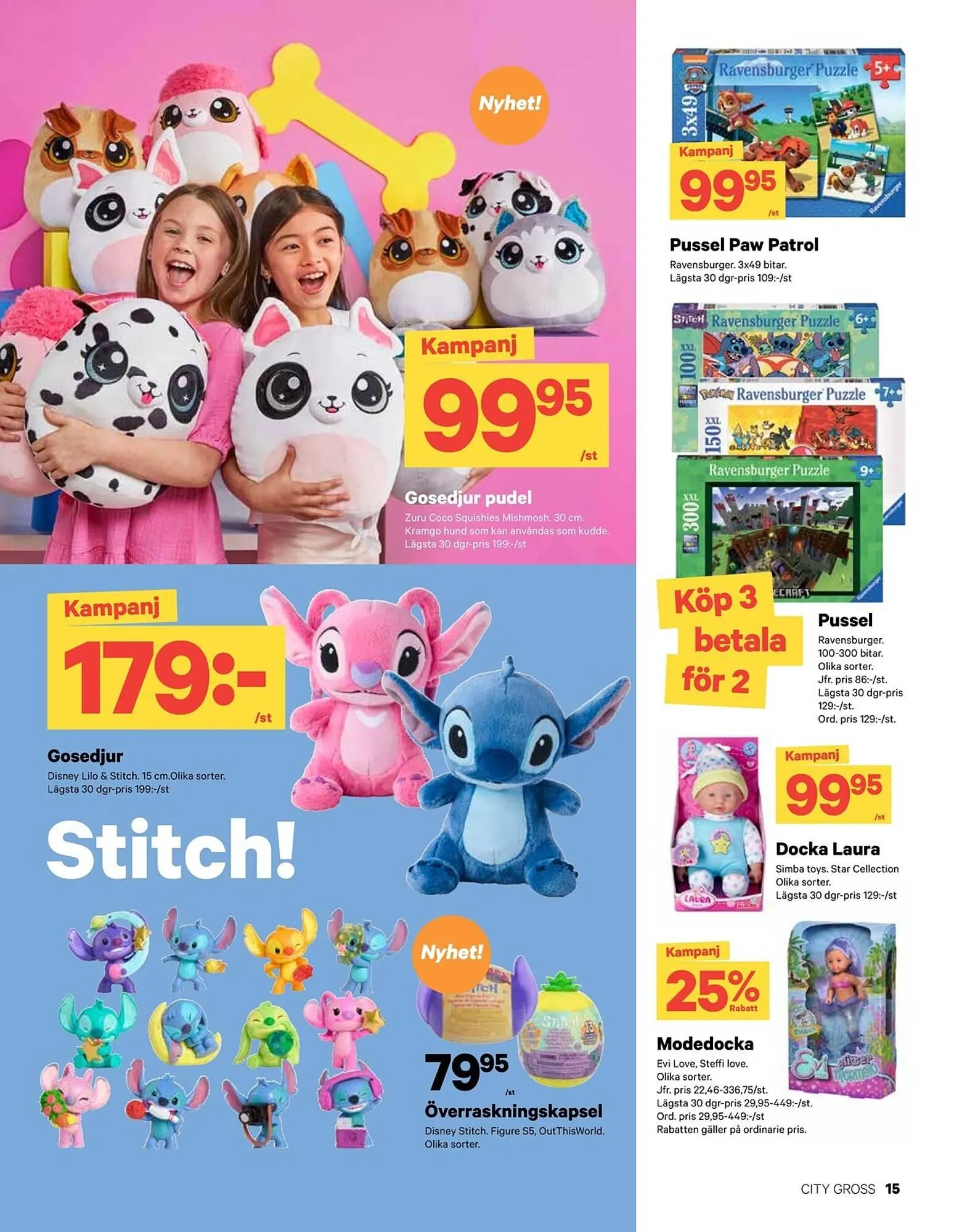 City Gross reklamblad från 6 oktober till 2 november 2025 - Reklamblad sidor 15