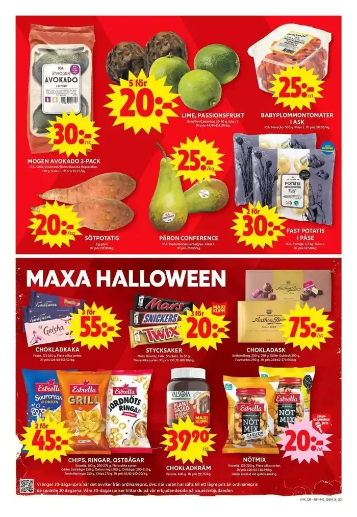 Exklusiva deals för våra kunder från 26 oktober till 9 november 2024 - Reklamblad sidor 9
