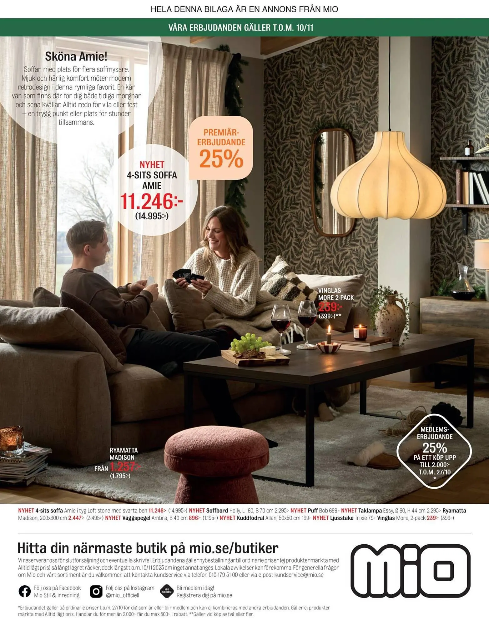 Mio reklamblad från 14 oktober till 10 november 2025 - Reklamblad sidor 12