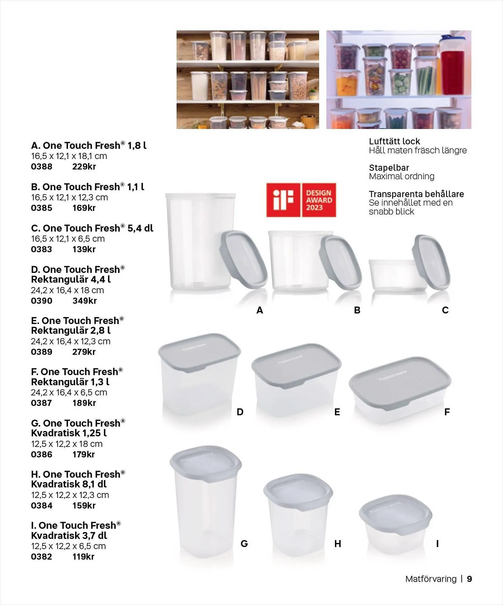 Tupperware reklamblad från 4 september till 28 februari 2024 - Reklamblad sidor 9