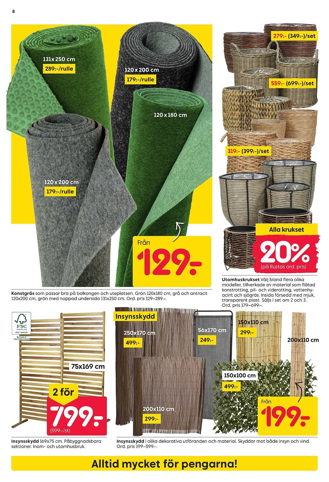 Rusta reklamblad från 22 april till 27 april 2025 - Reklamblad sidor 8