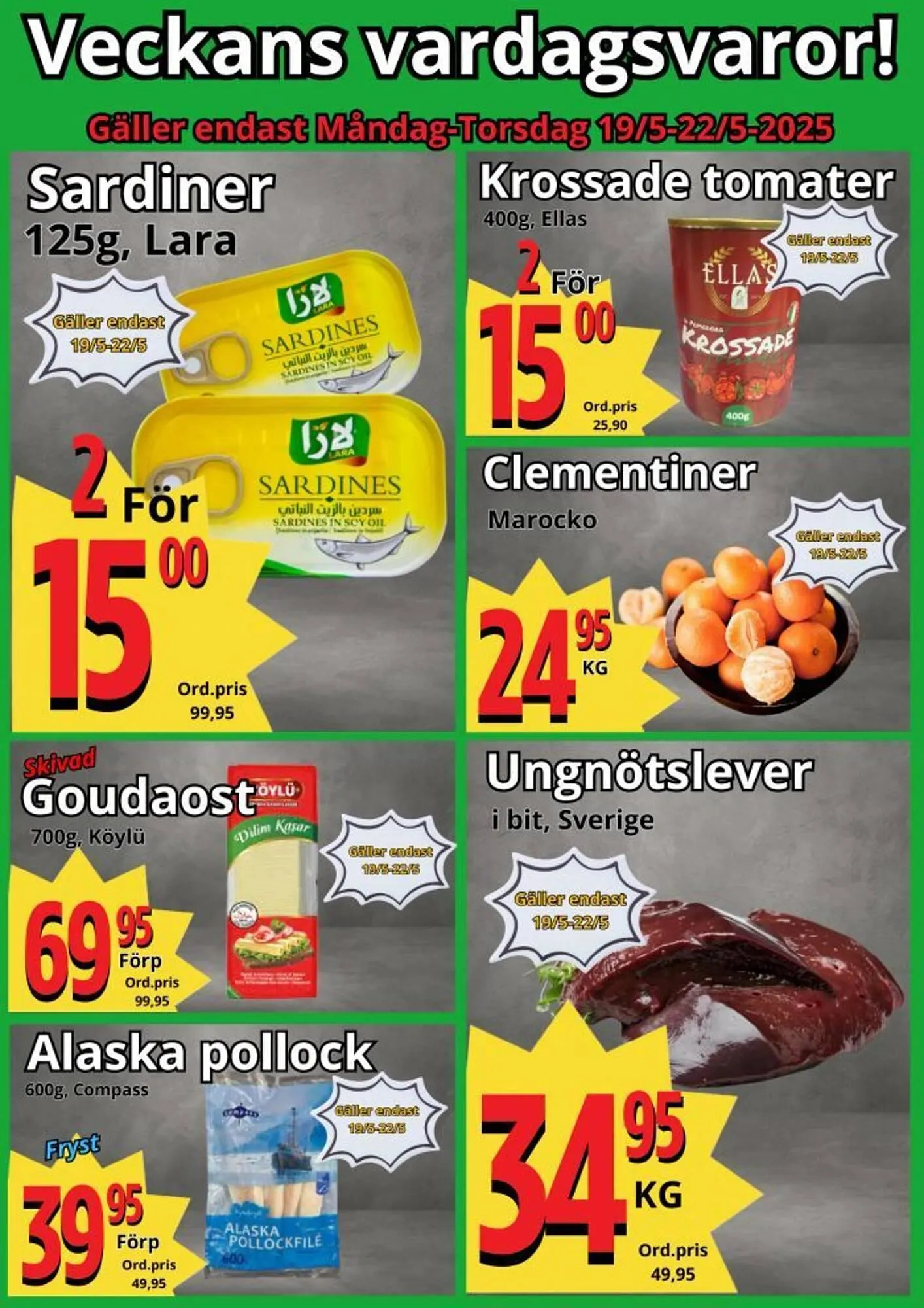 Supergrossen reklamblad från 18 maj till 25 maj 2025 - Reklamblad sidor 2