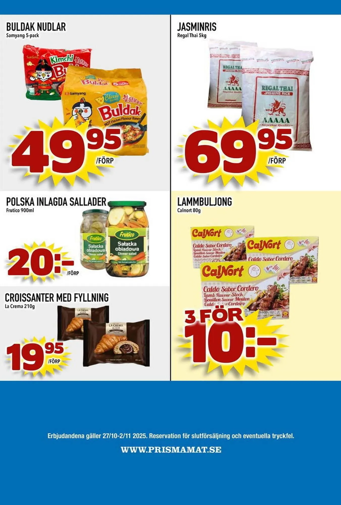 Prisma Mat reklamblad från 27 oktober till 1 november 2025 - Reklamblad sidor 9