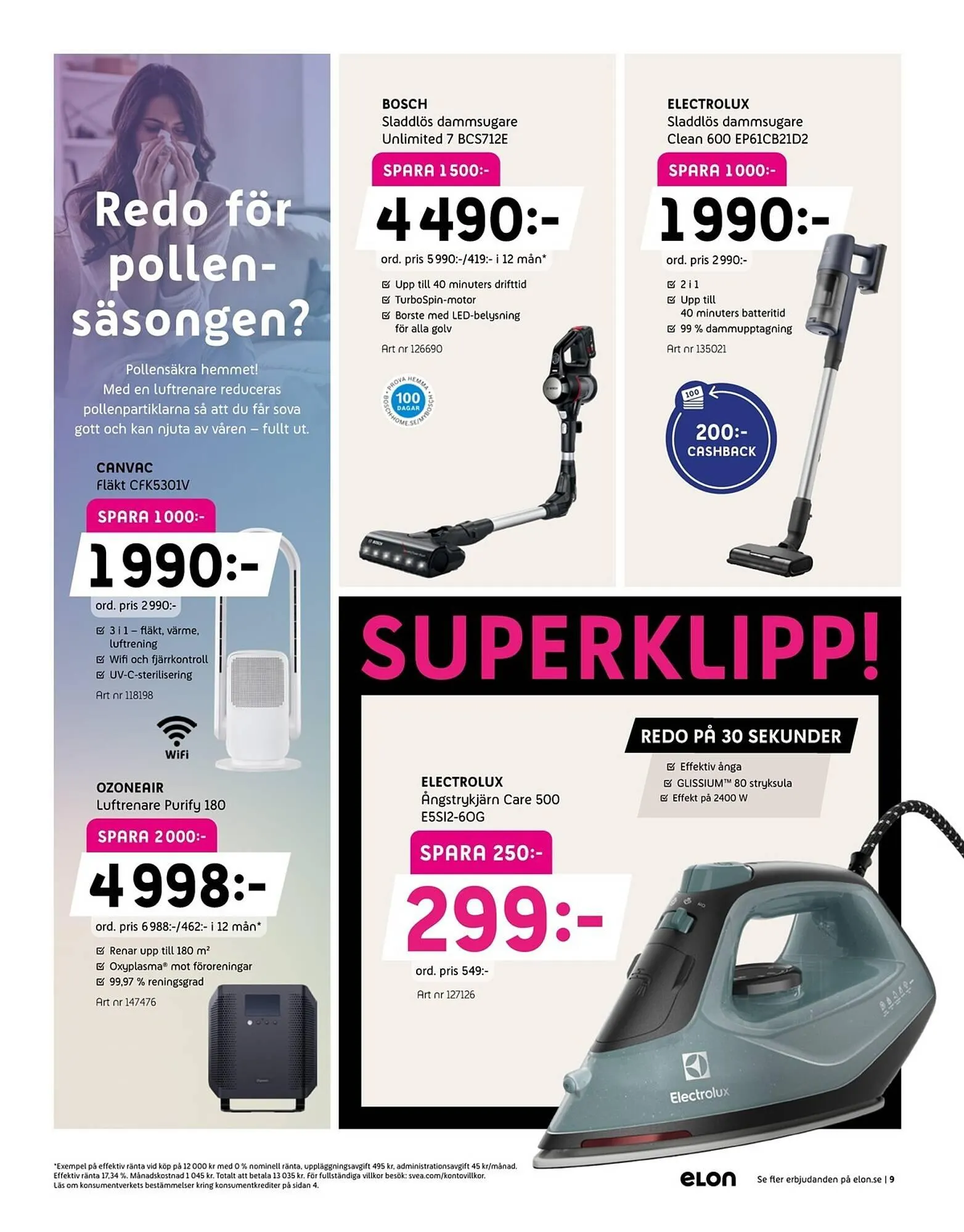Elon reklamblad från 23 mars till 12 april 2026 - Reklamblad sidor 9