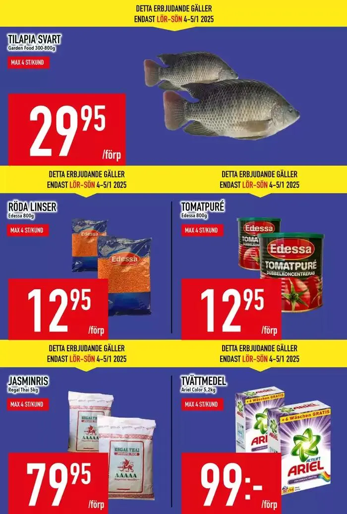 Veckans erbjudanden från 30 december till 13 januari 2025 - Reklamblad sidor 6