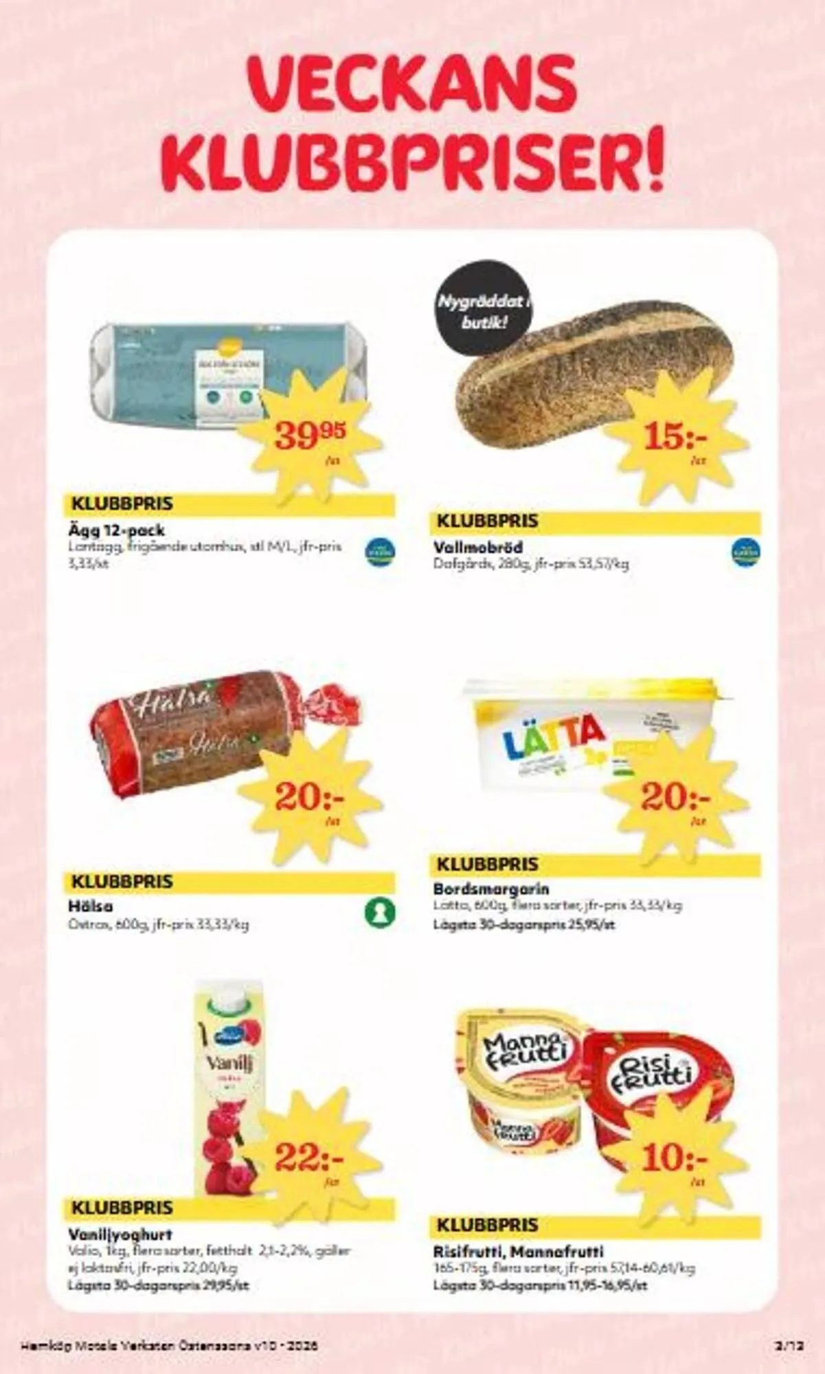 Östenssons reklamblad från 2 mars till 8 mars 2026 - Reklamblad sidor 3