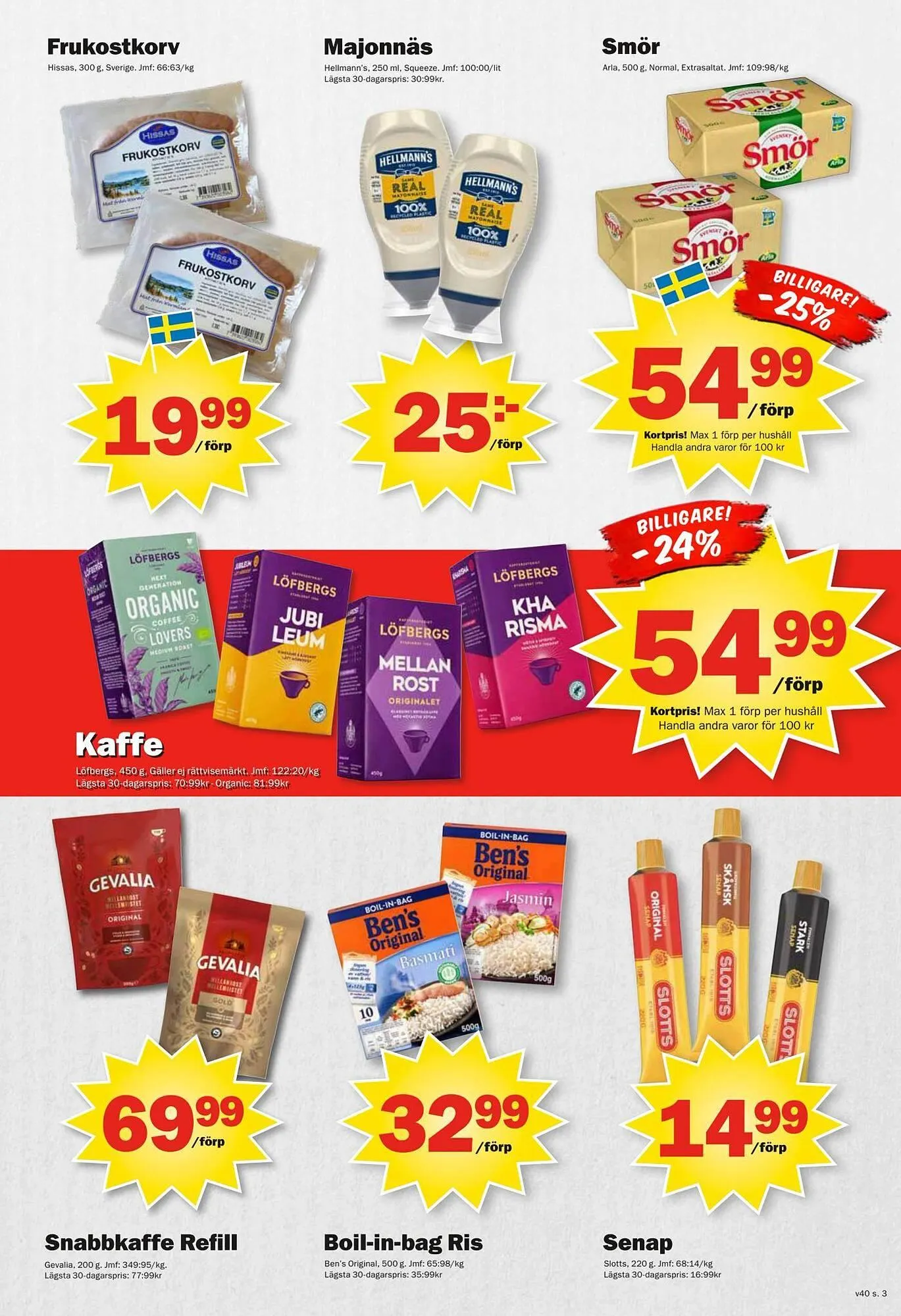 Pekås reklamblad från 29 september till 5 oktober 2025 - Reklamblad sidor 3