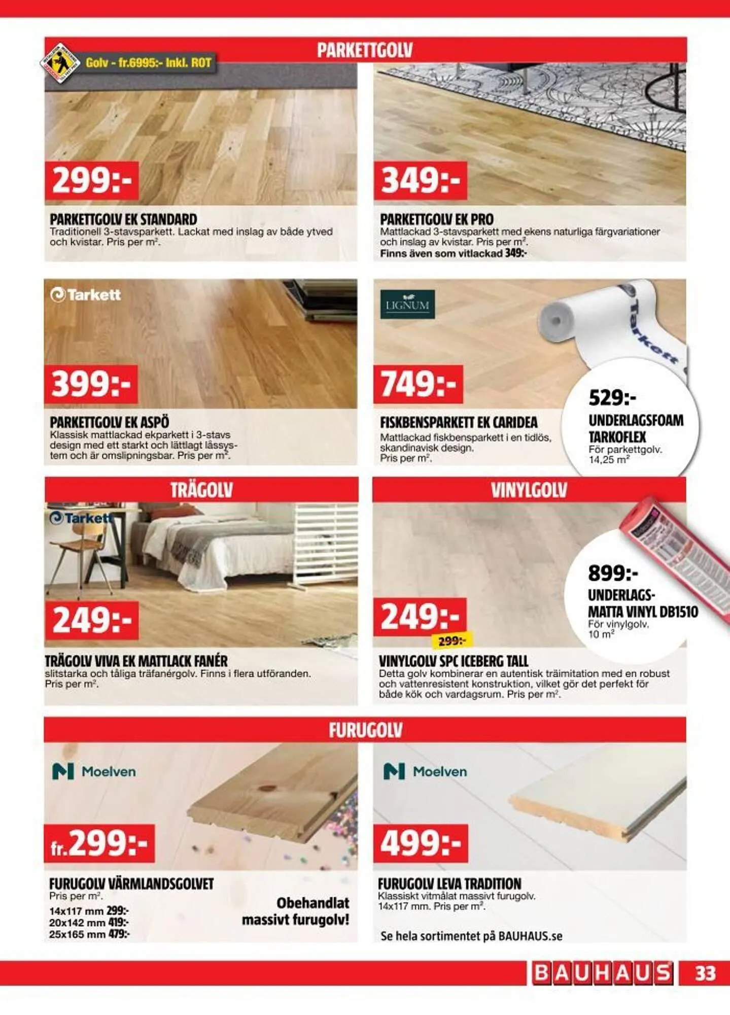 Bauhaus reklamblad från 28 april till 11 maj 2025 - Reklamblad sidor 33