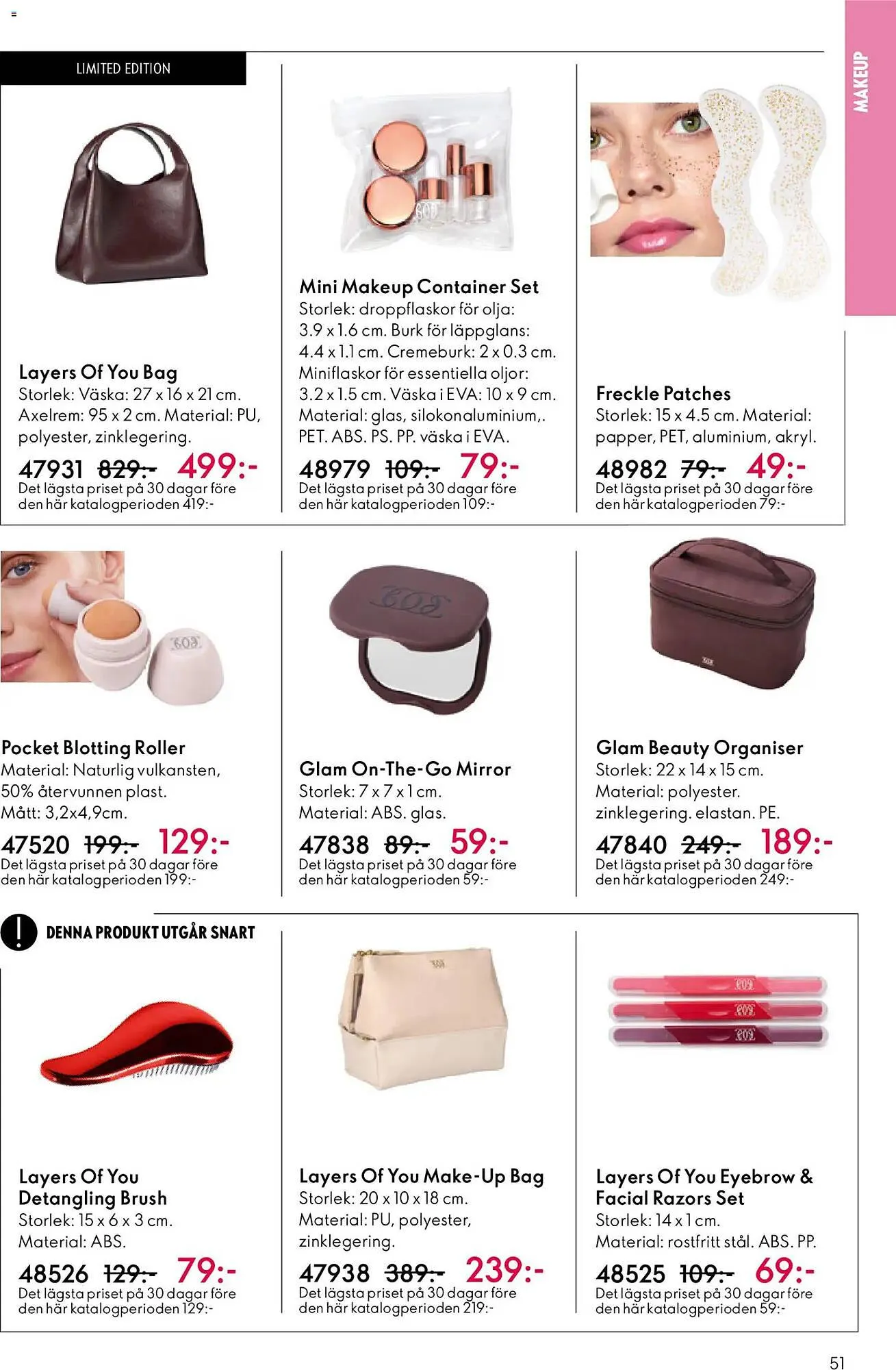 Oriflame reklamblad från 22 april till 12 maj 2026 - Reklamblad sidor 51