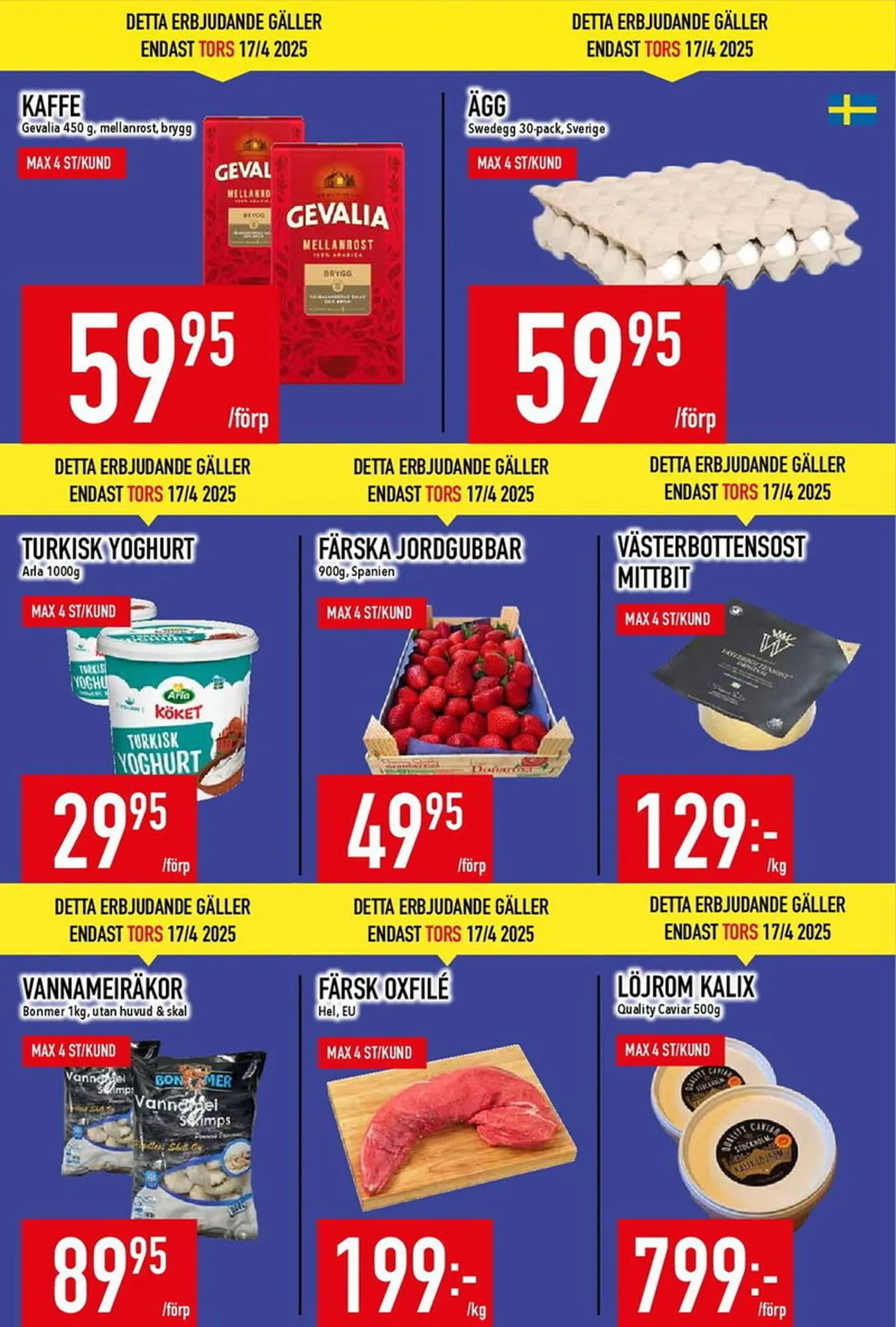 Matdax reklamblad från 14 april till 20 april 2025 - Reklamblad sidor 4