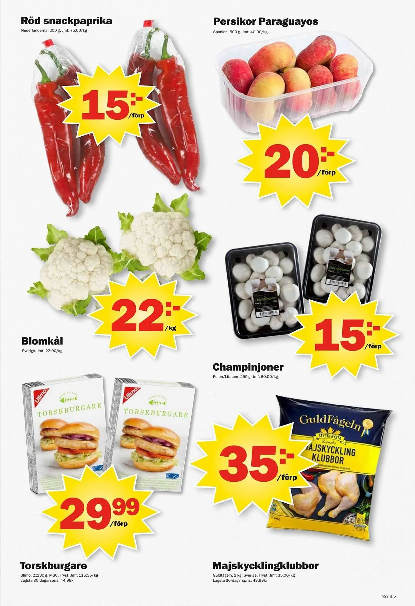 Pekås reklamblad från 30 juni till 6 juli 2025 - Reklamblad sidor 5