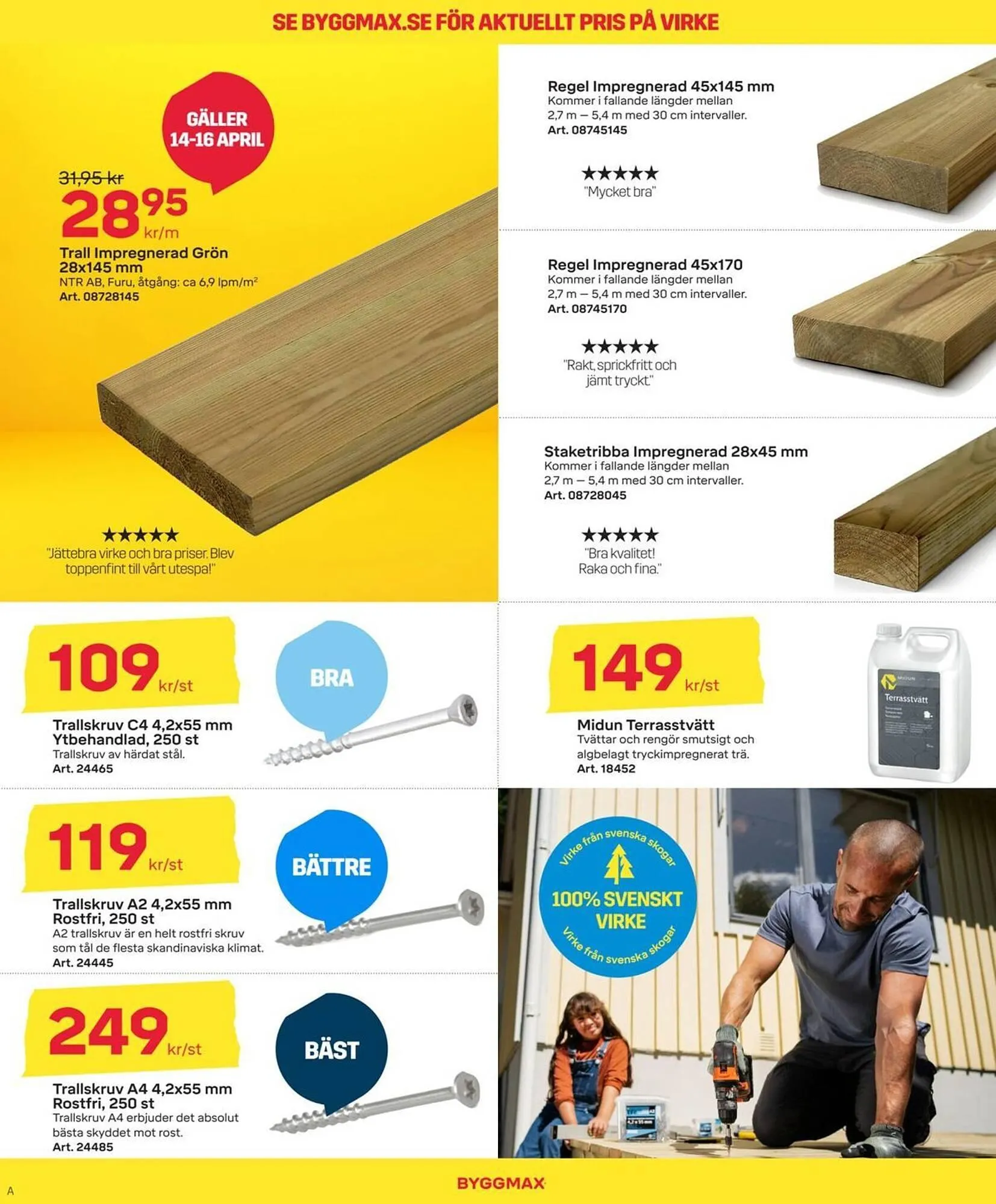 Byggmax reklamblad från 11 april till 27 april 2025 - Reklamblad sidor 6
