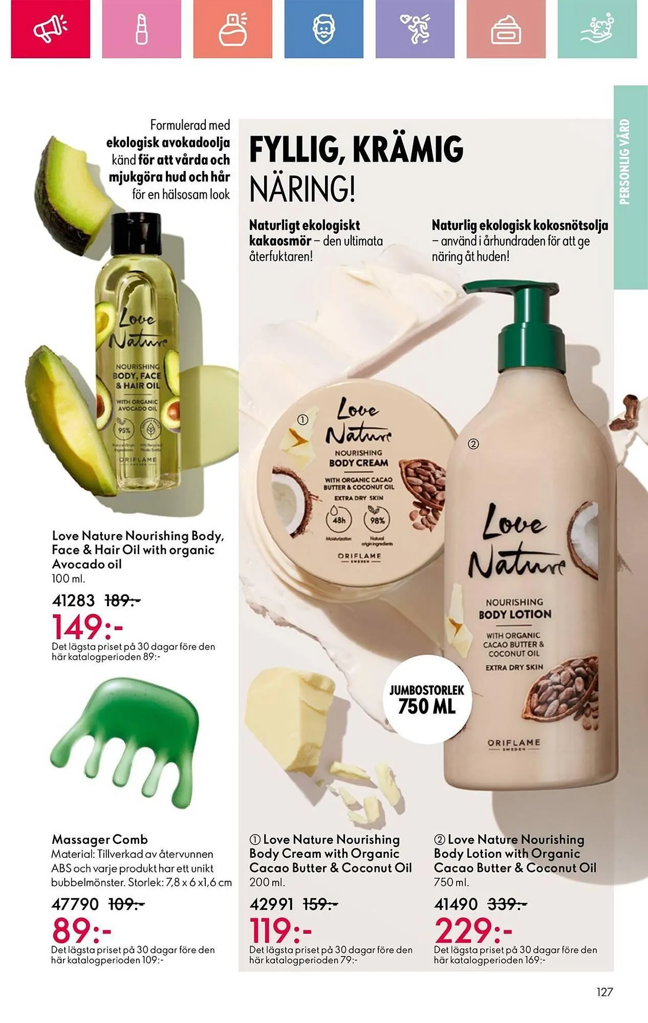Oriflame reklamblad från 24 augusti till 13 september 2025 - Reklamblad sidor 127