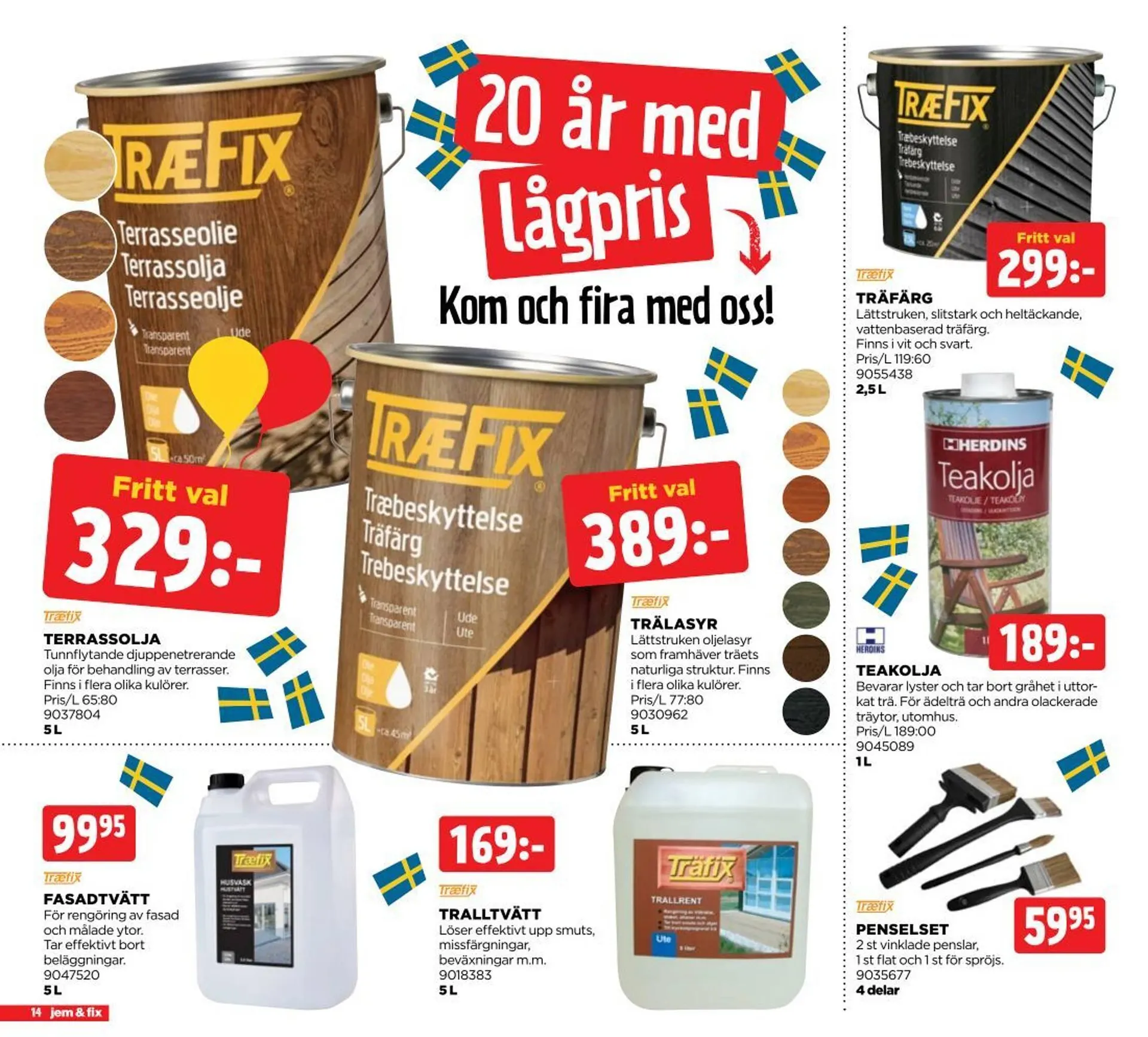 Jem&Fix reklamblad från 7 april till 13 april 2025 - Reklamblad sidor 14