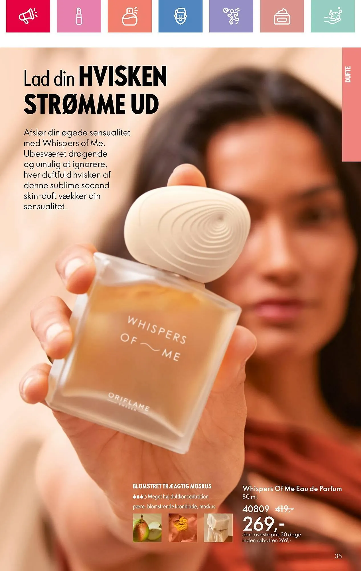 Oriflame reklamblad från 30 mars till 19 april 2025 - Reklamblad sidor 35