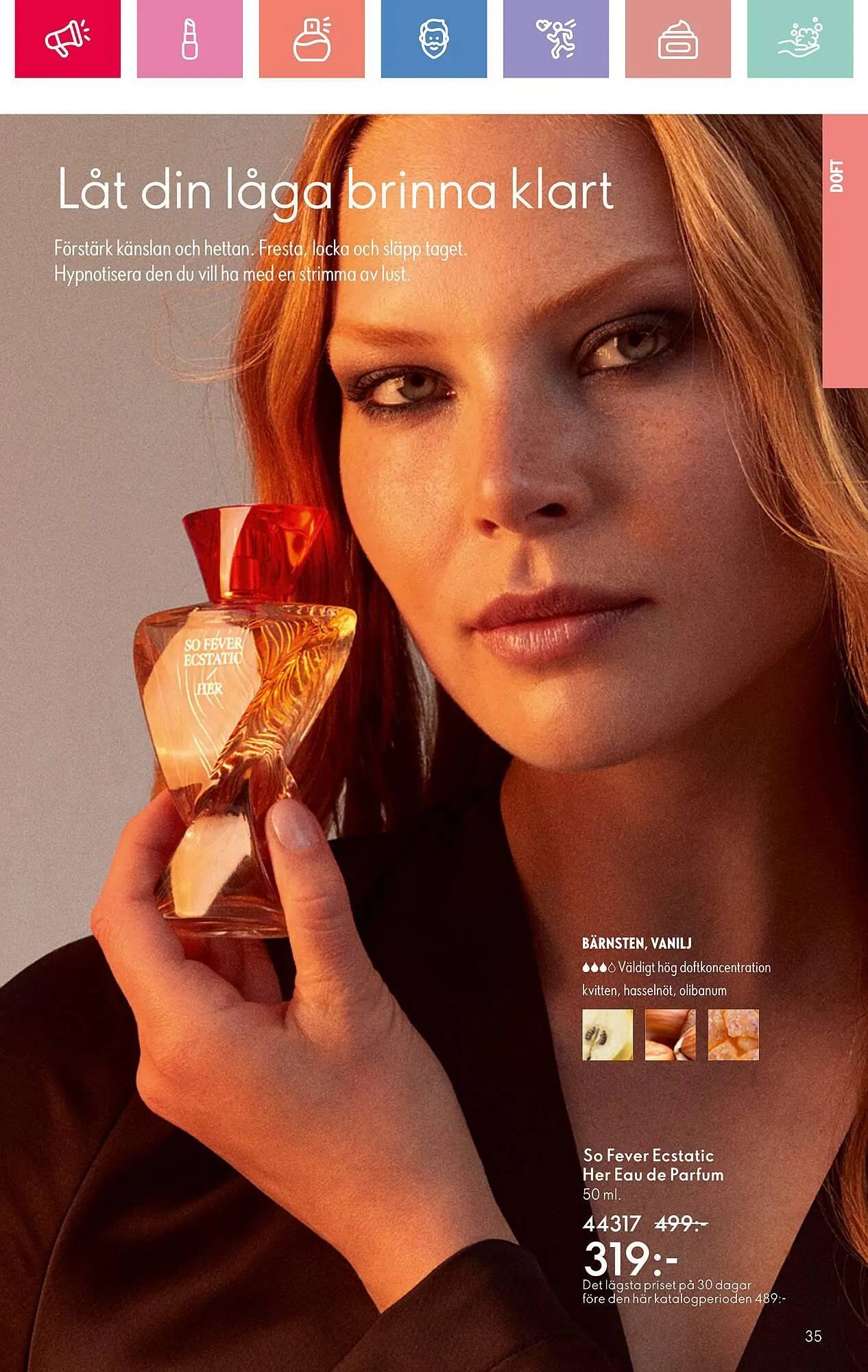 Oriflame reklamblad från 20 april till 9 maj 2025 - Reklamblad sidor 35