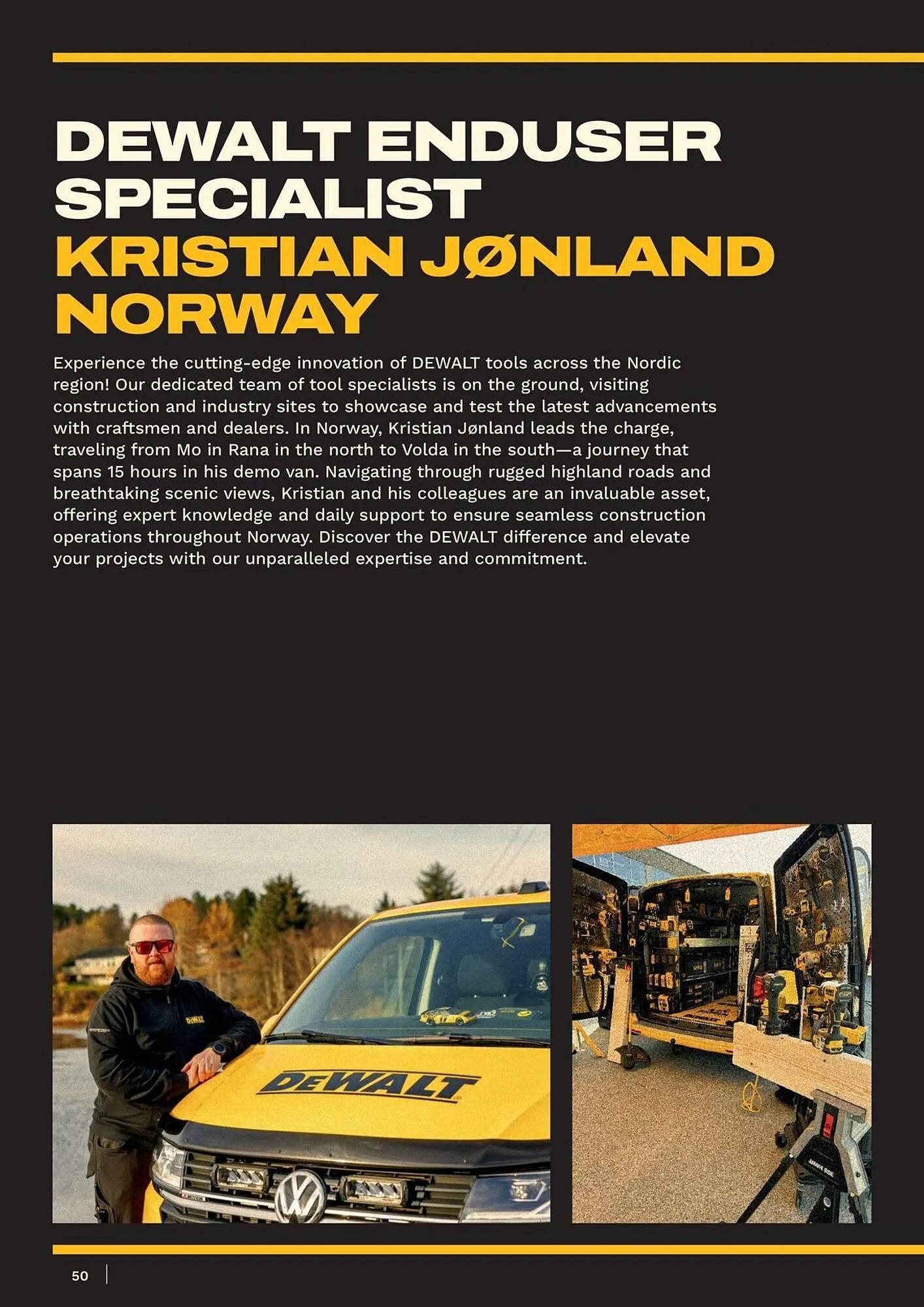Dewalt reklamblad från 9 maj till 31 augusti 2025 - Reklamblad sidor 50