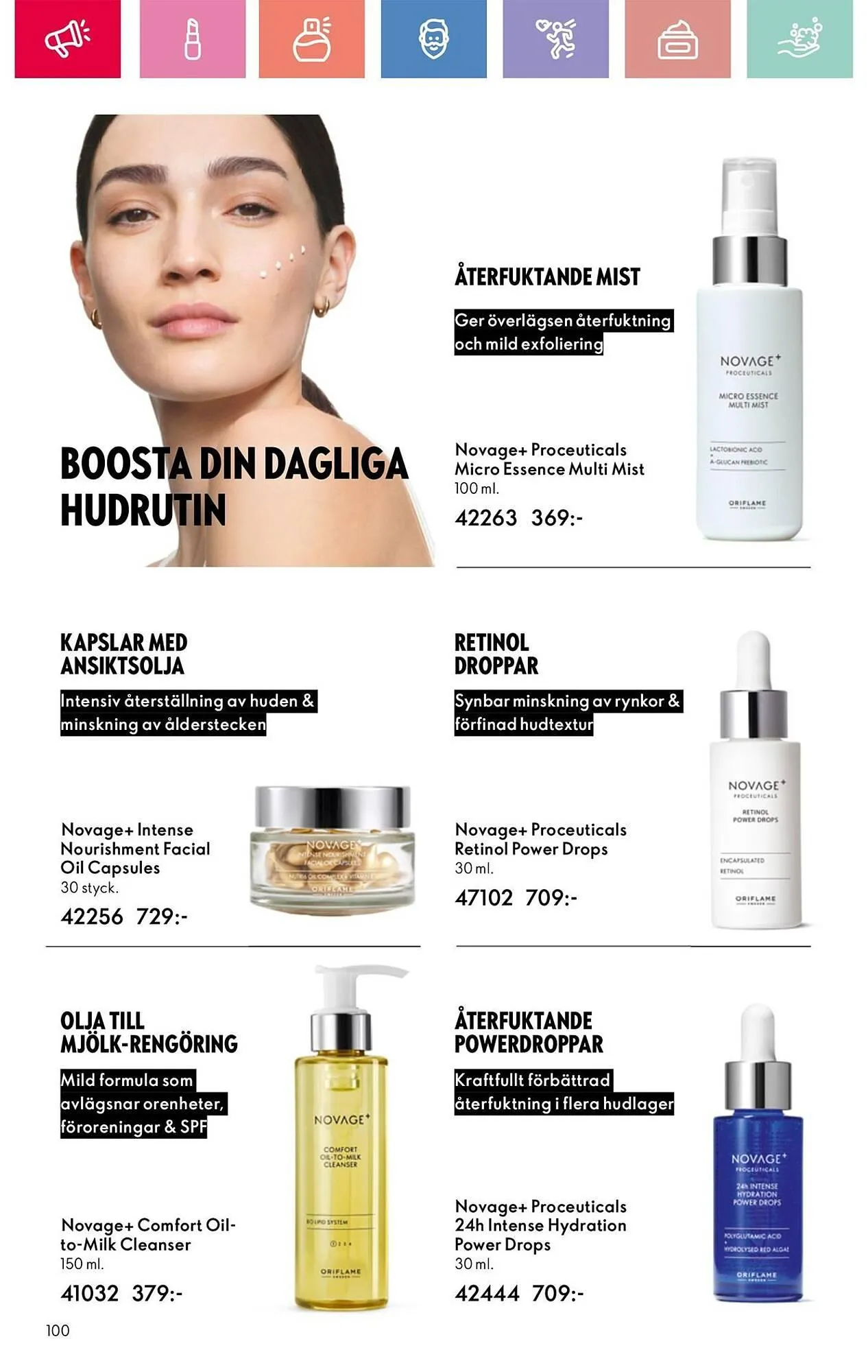 Oriflame reklamblad från 24 augusti till 13 september 2025 - Reklamblad sidor 100