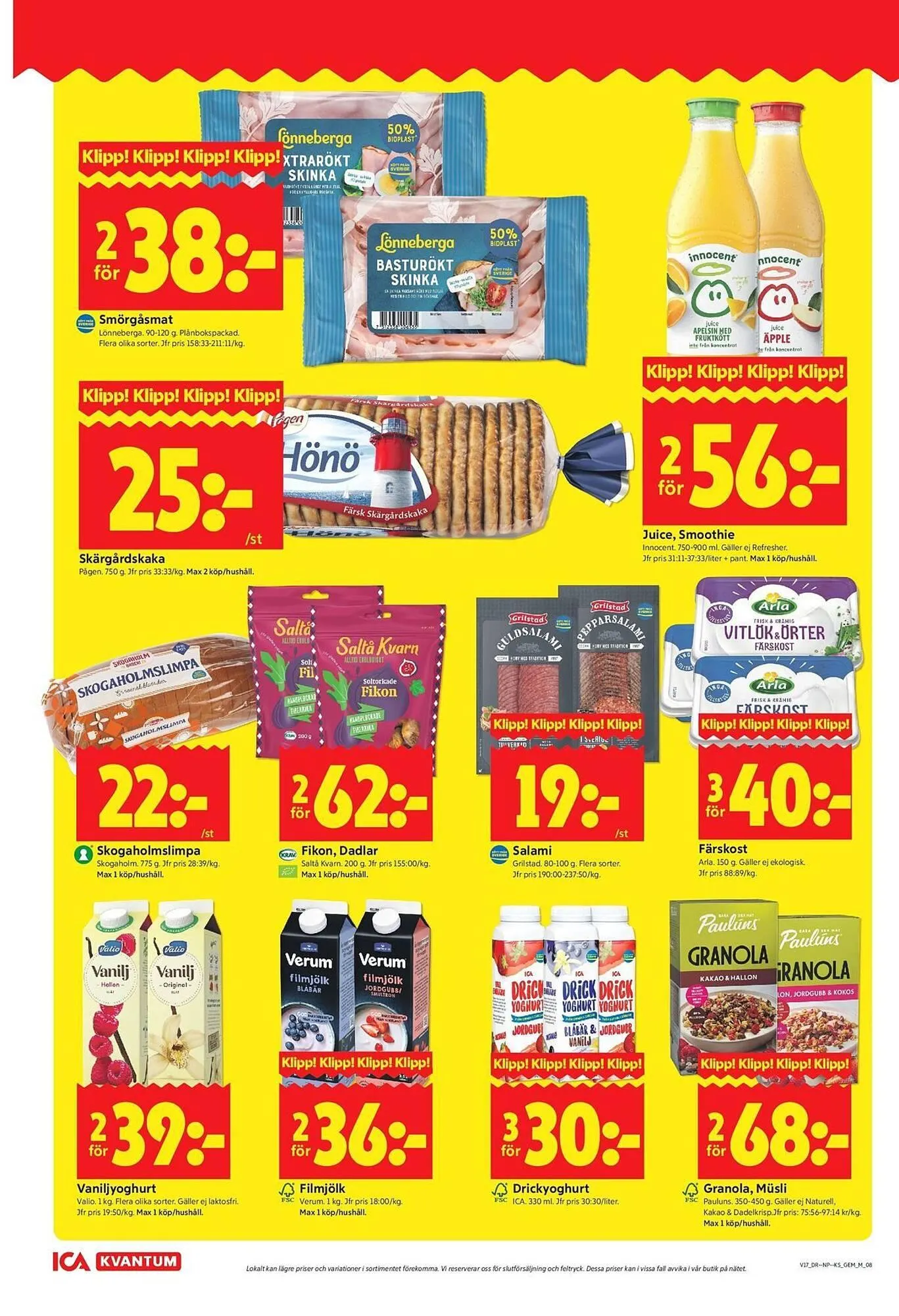 ICA Kvantum reklamblad från 20 april till 26 april 2026 - Reklamblad sidor 8