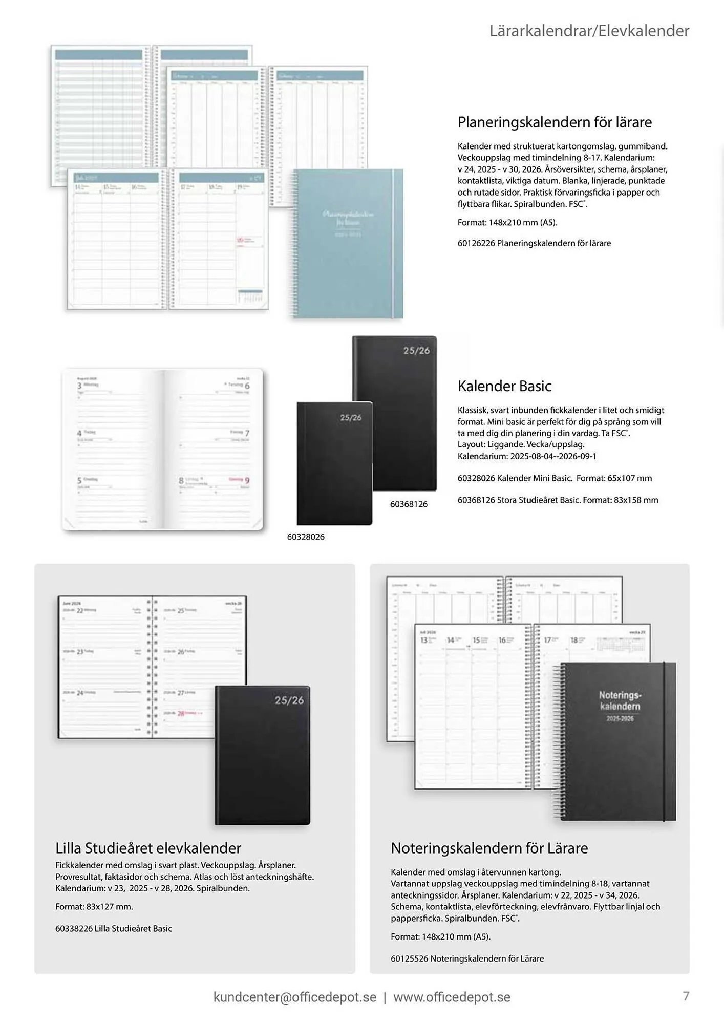 Office Depot reklamblad från 6 april till 30 juni 2026 - Reklamblad sidor 7