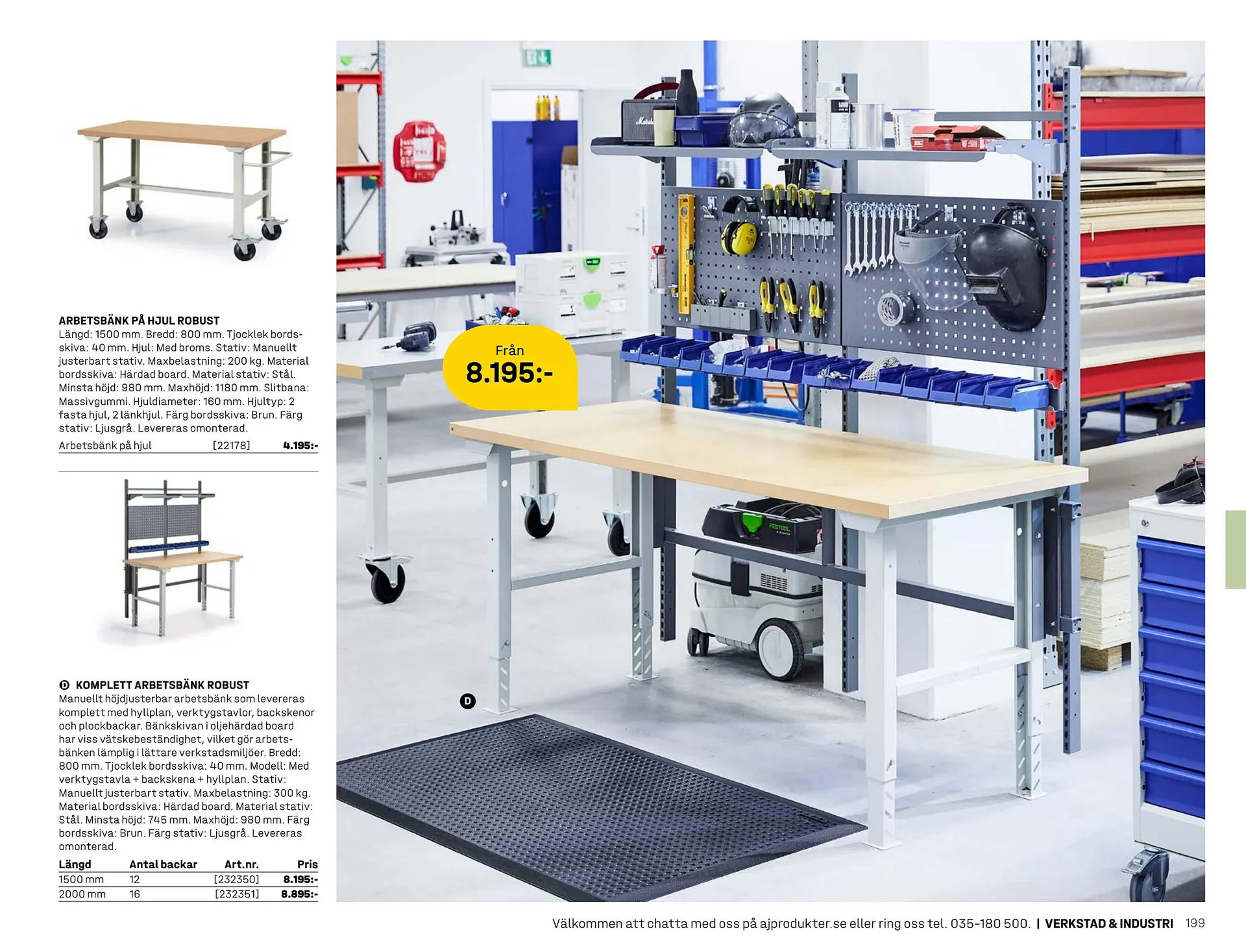 AJ Produkter reklamblad från 1 januari till 31 december 2025 - Reklamblad sidor 199