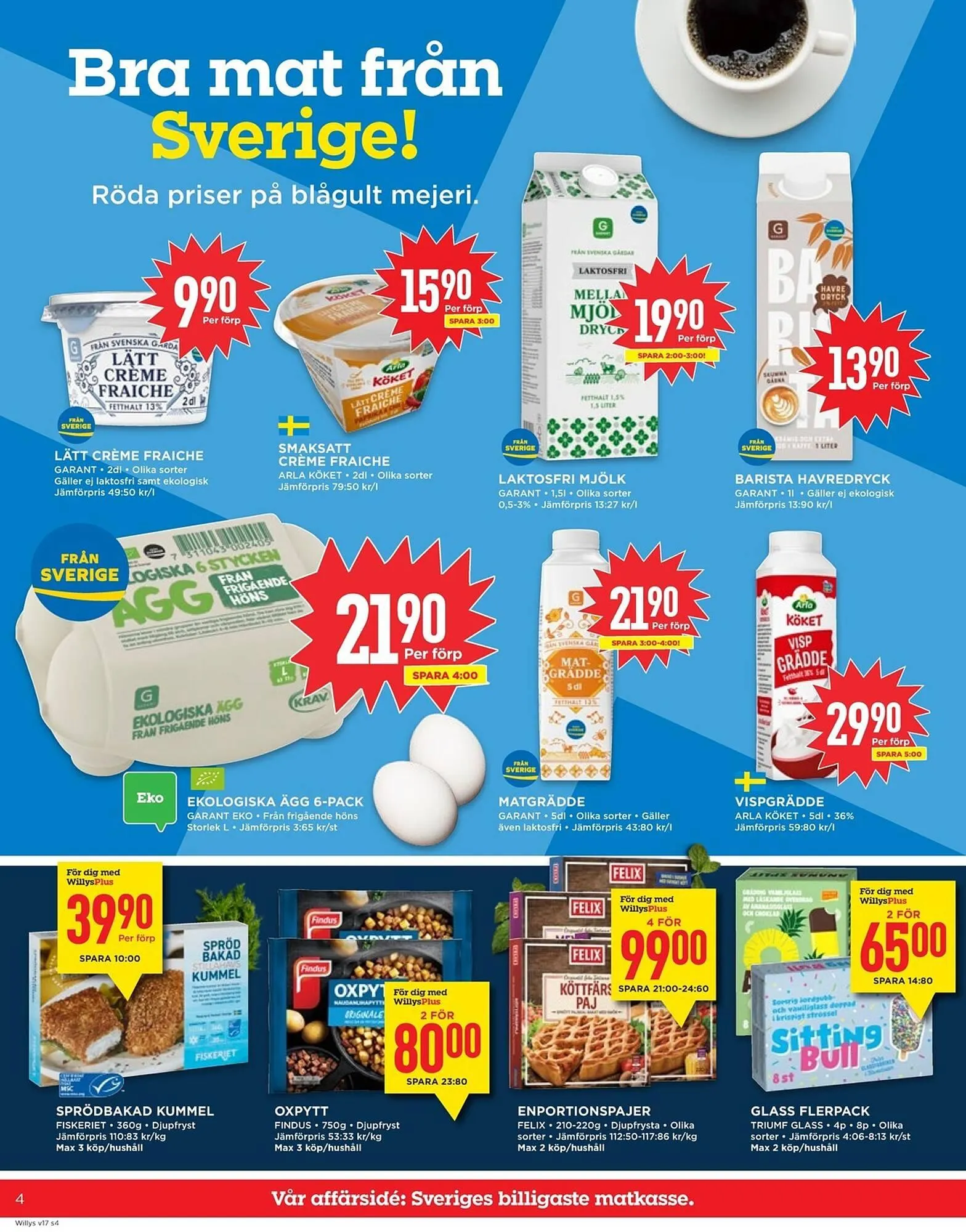 Willys reklamblad från 21 april till 27 april 2025 - Reklamblad sidor 4