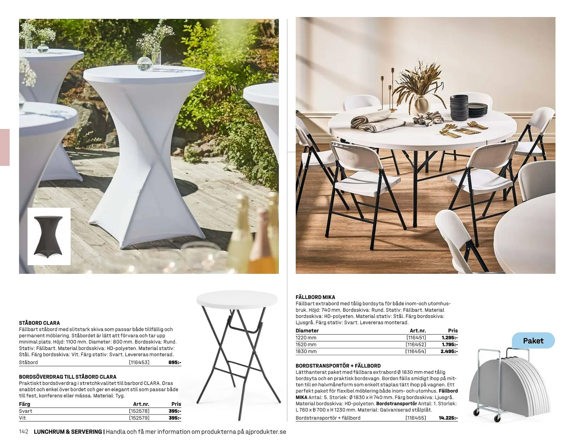 AJ Produkter reklamblad från 1 januari till 31 december 2025 - Reklamblad sidor 142