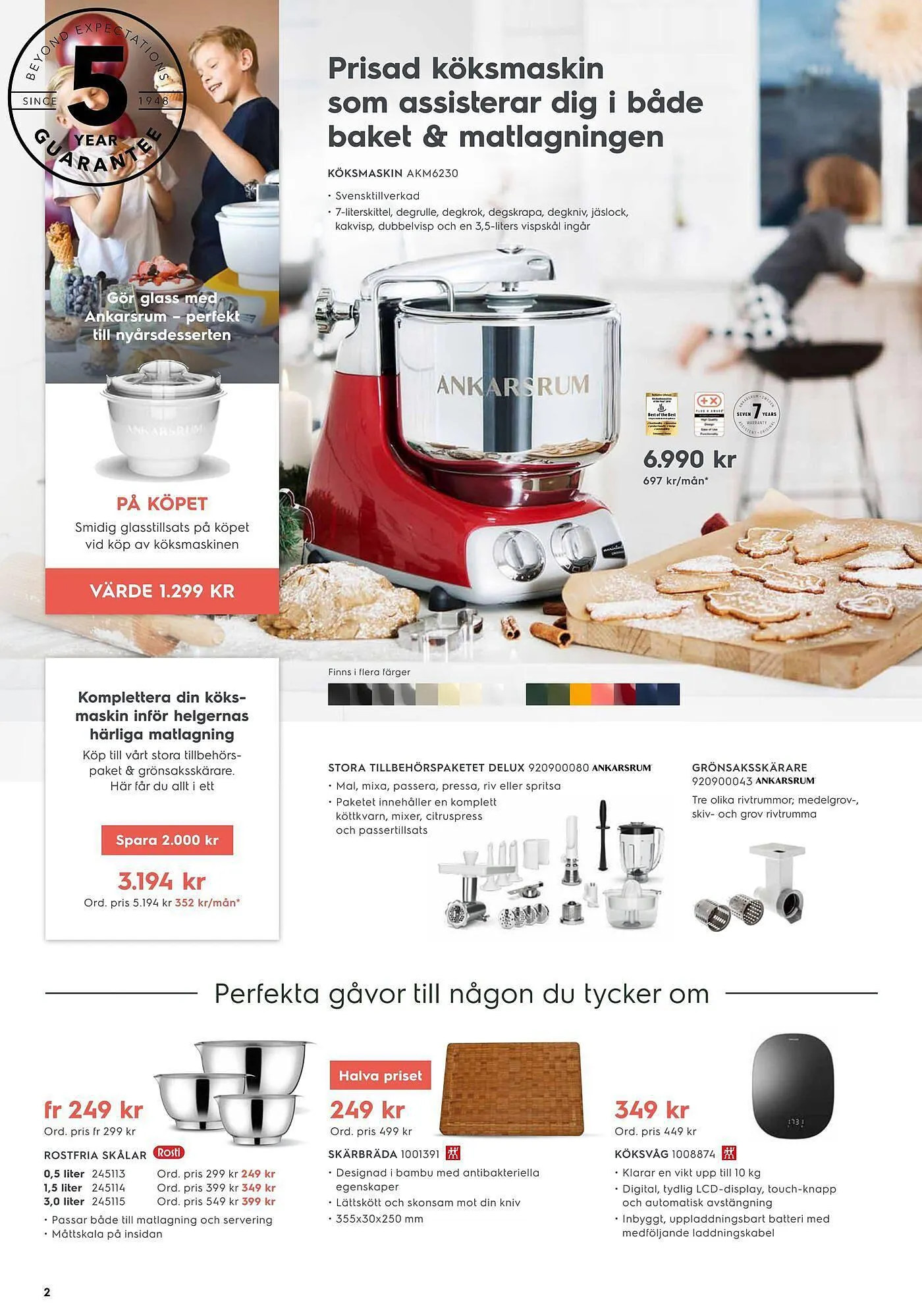 Electrolux Home reklamblad från 5 november till 24 december 2023 - Reklamblad sidor 2