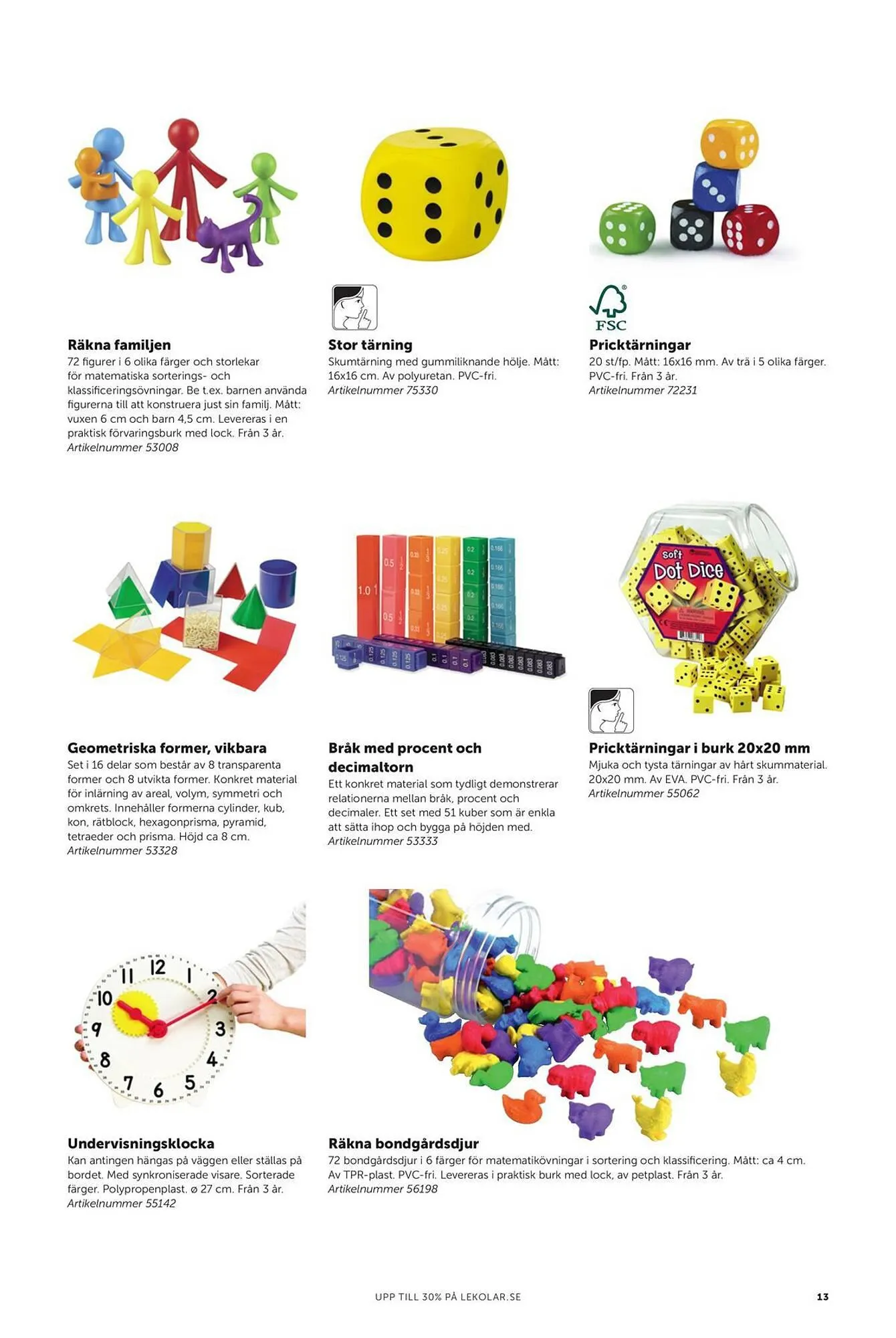 Lekolar reklamblad från 23 februari till 31 december 2024 - Reklamblad sidor 13