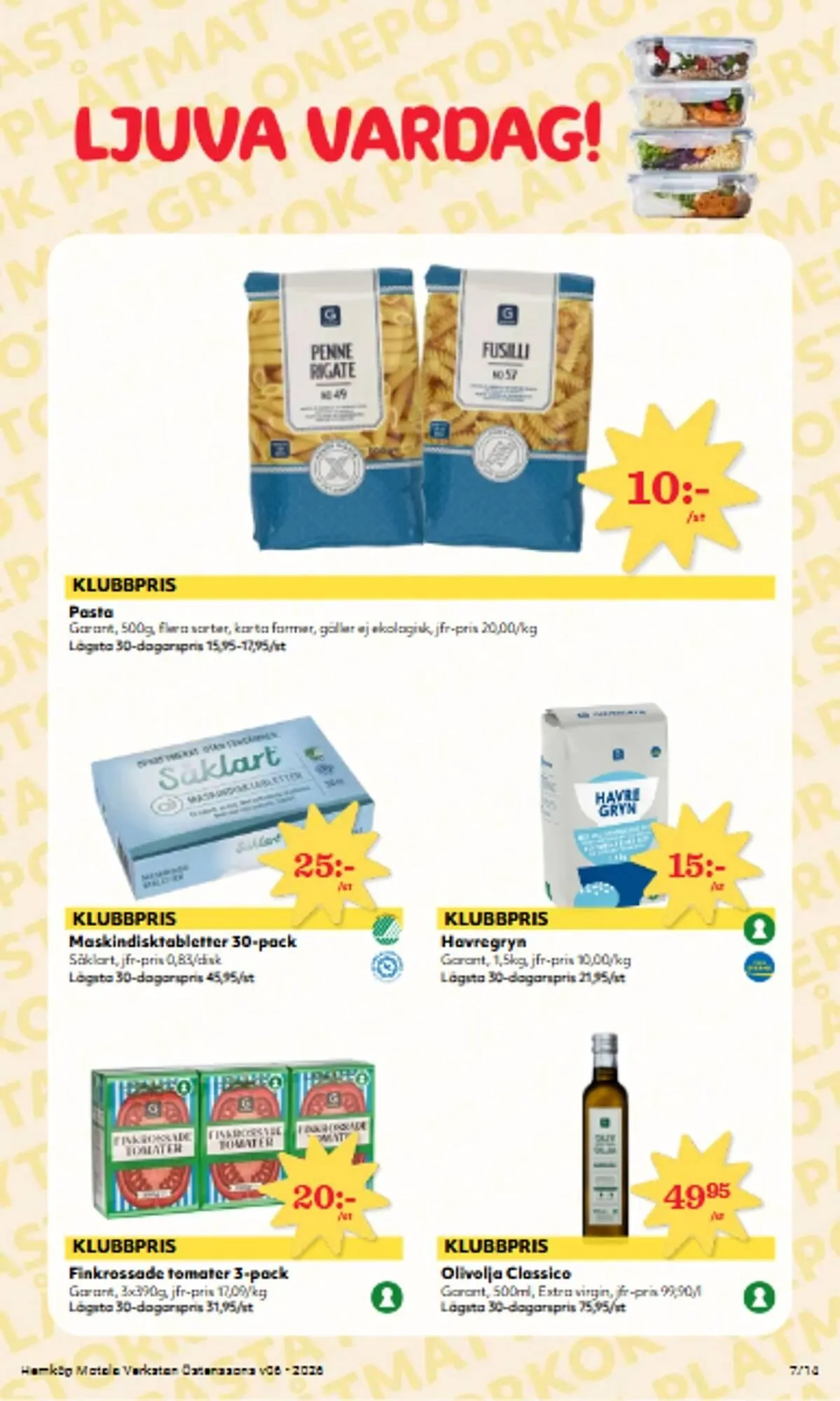 Östenssons reklamblad från 2 februari till 8 februari 2026 - Reklamblad sidor 7