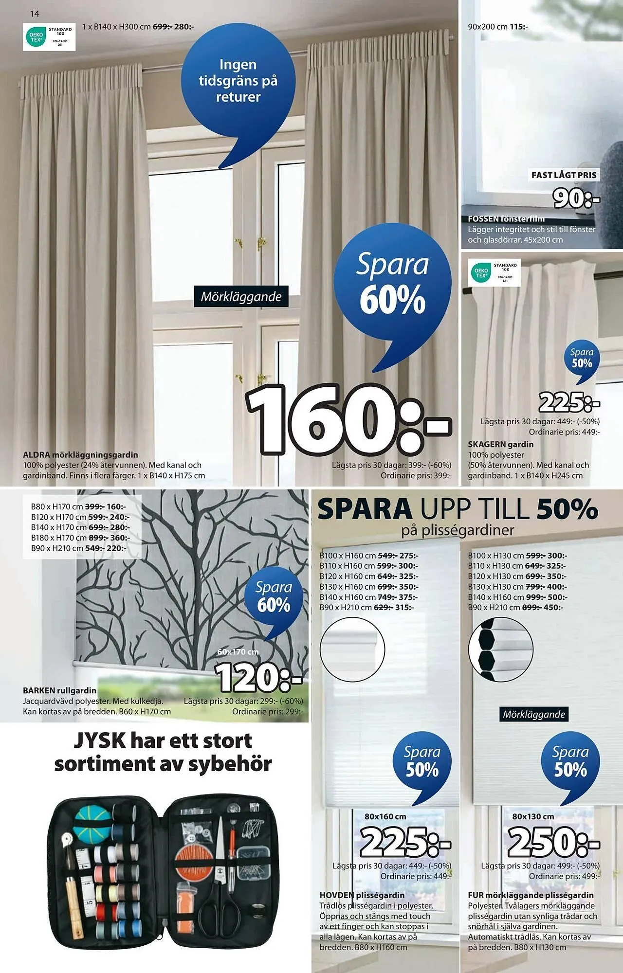 JYSK reklamblad från 28 juli till 10 augusti 2025 - Reklamblad sidor 14