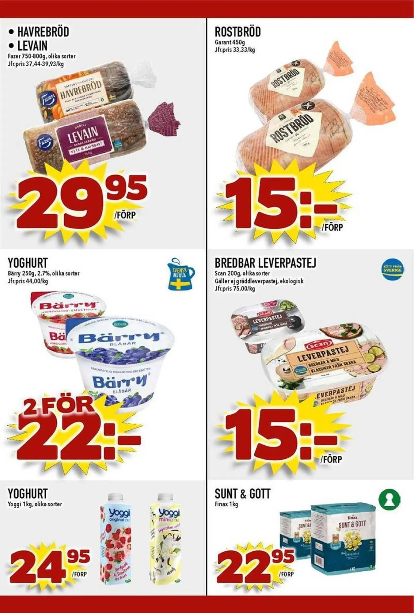 Matdax reklamblad från 16 mars till 22 mars 2026 - Reklamblad sidor 18