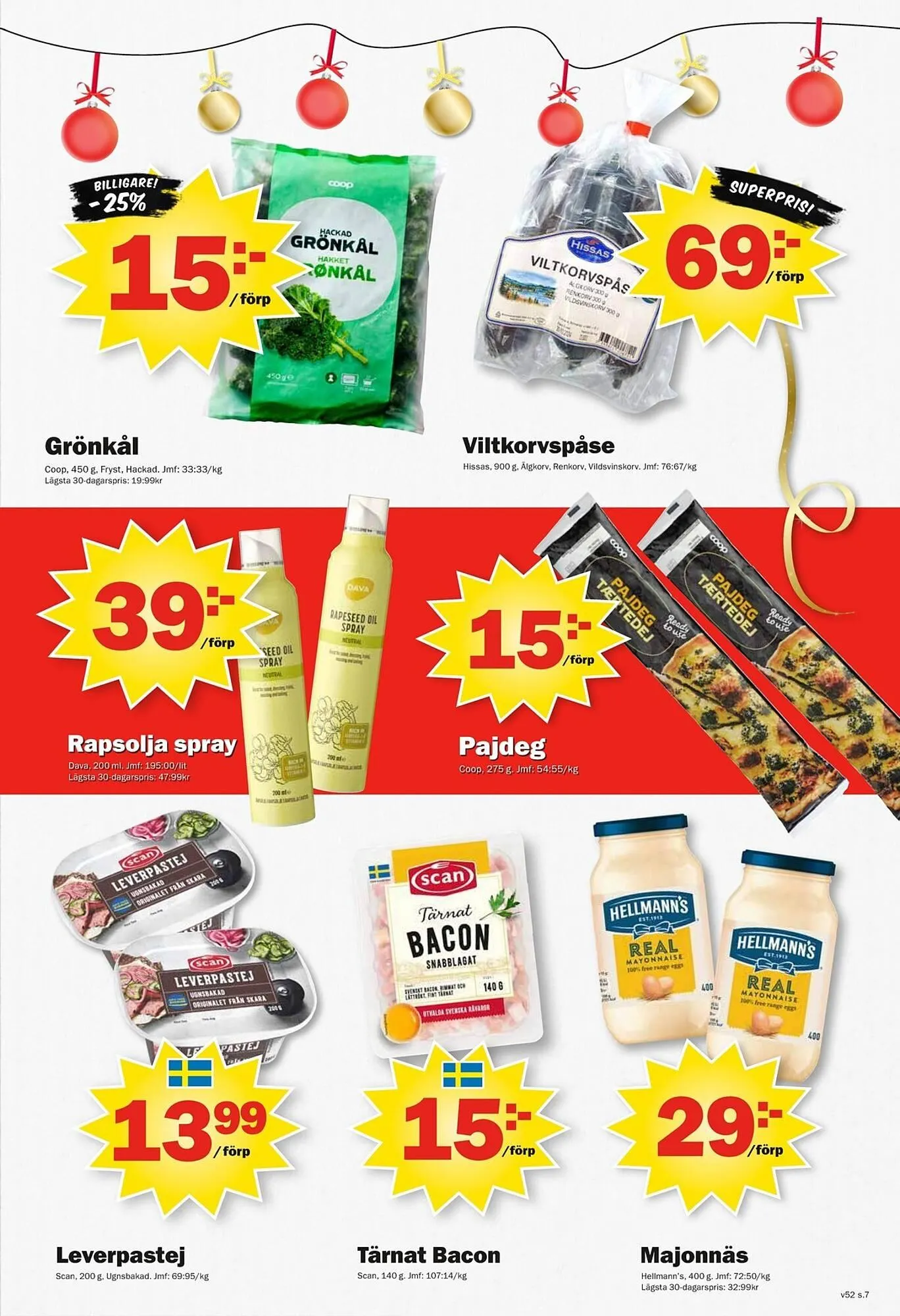 Pekås reklamblad från 22 december till 28 december 2025 - Reklamblad sidor 7