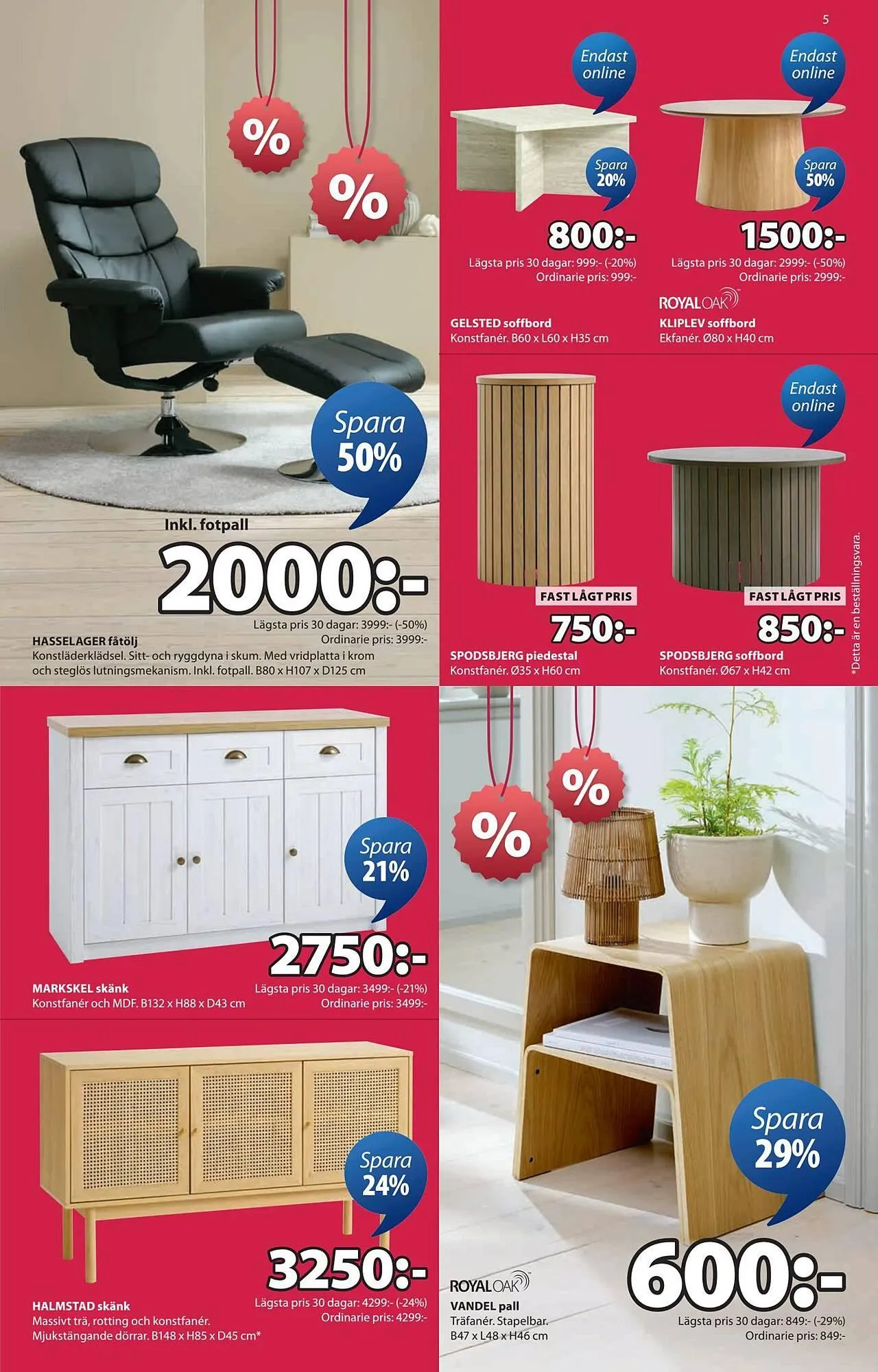 JYSK reklamblad från 24 december till 19 januari 2026 - Reklamblad sidor 5