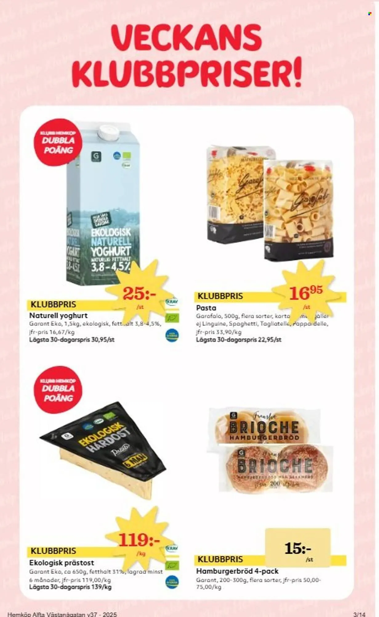 Hemköp reklamblad från 8 september till 14 september 2025 - Reklamblad sidor 3