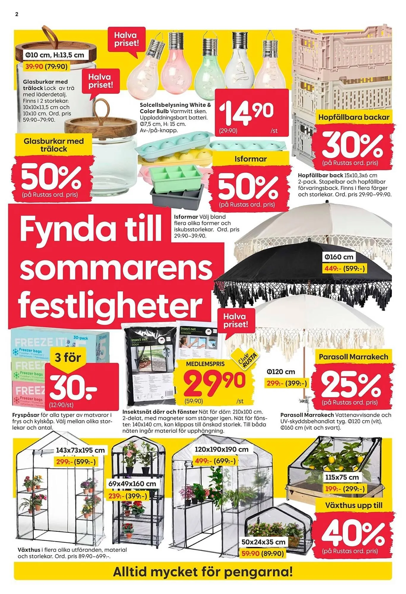 Rusta reklamblad från 19 maj till 25 maj 2025 - Reklamblad sidor 2