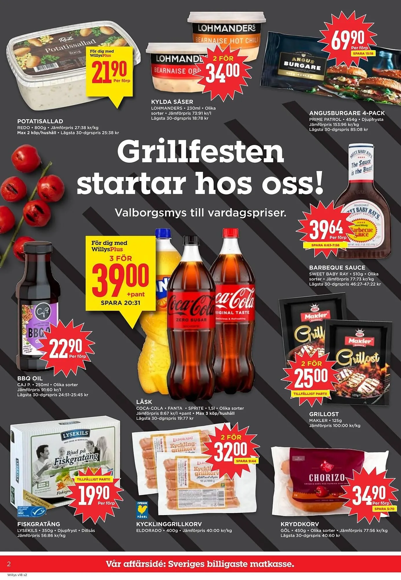 Willys reklamblad från 27 april till 3 maj 2026 - Reklamblad sidor 2