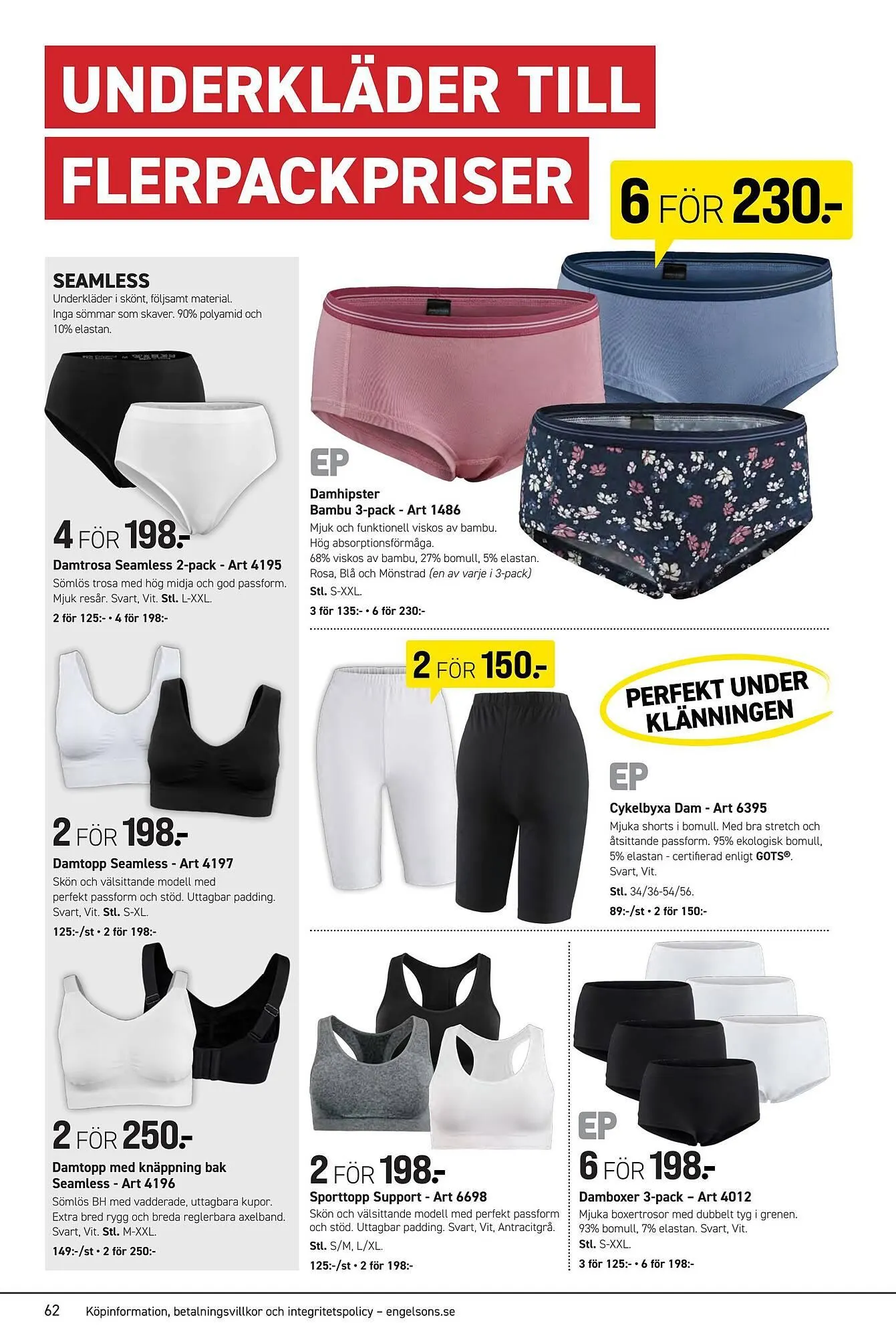 Engelsons katalog från 9 mars till 15 mars 2026 - Reklamblad sidor 62