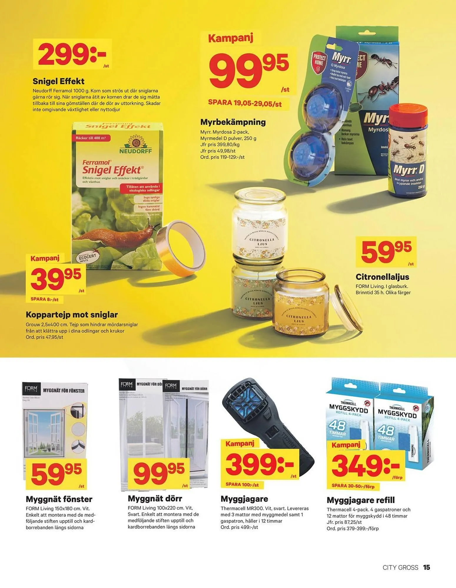 City Gross reklamblad från 22 september till 28 september 2025 - Reklamblad sidor 15