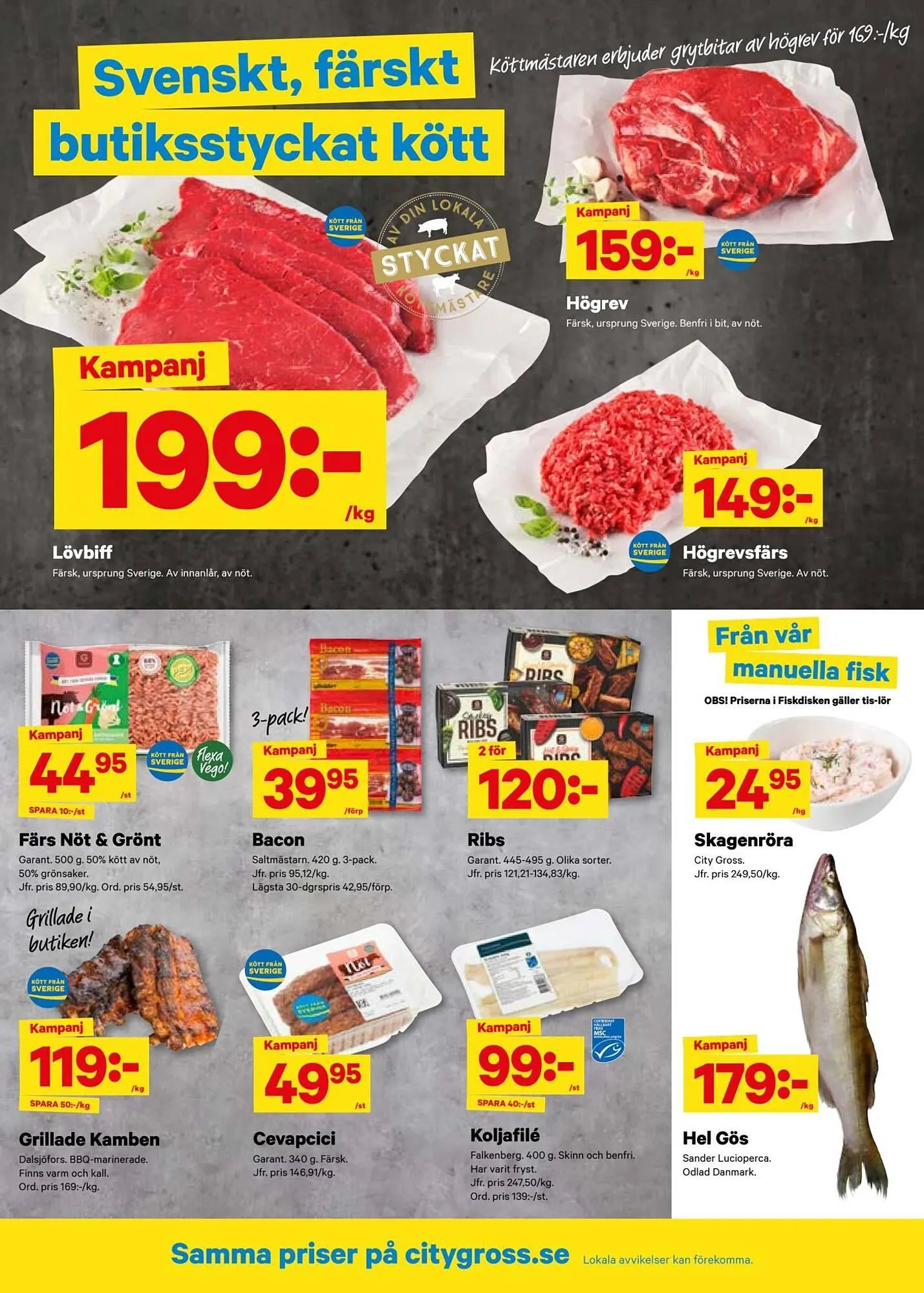 City Gross reklamblad från 17 november till 23 november 2025 - Reklamblad sidor 2