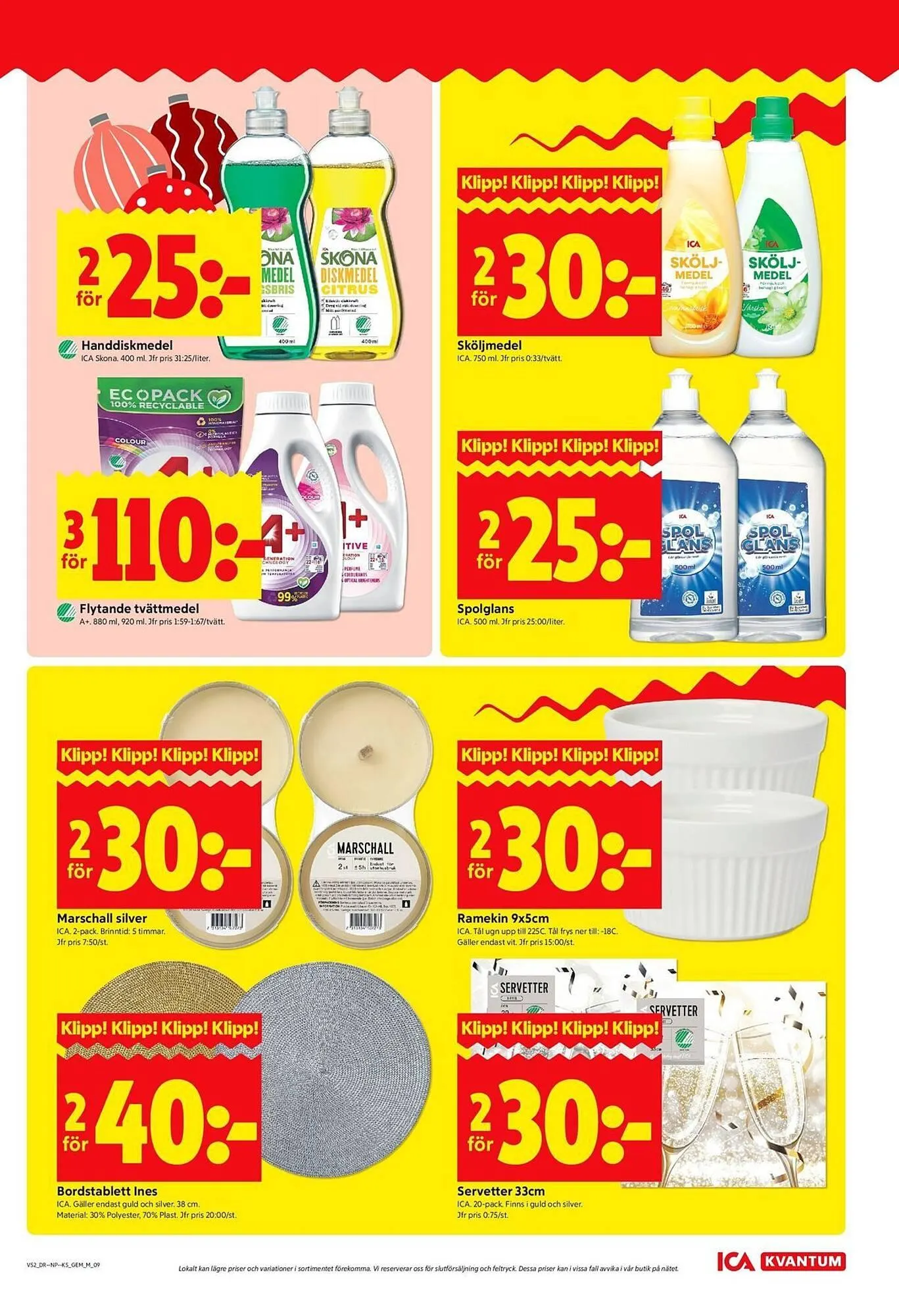 ICA Kvantum reklamblad från 22 december till 28 december 2025 - Reklamblad sidor 9