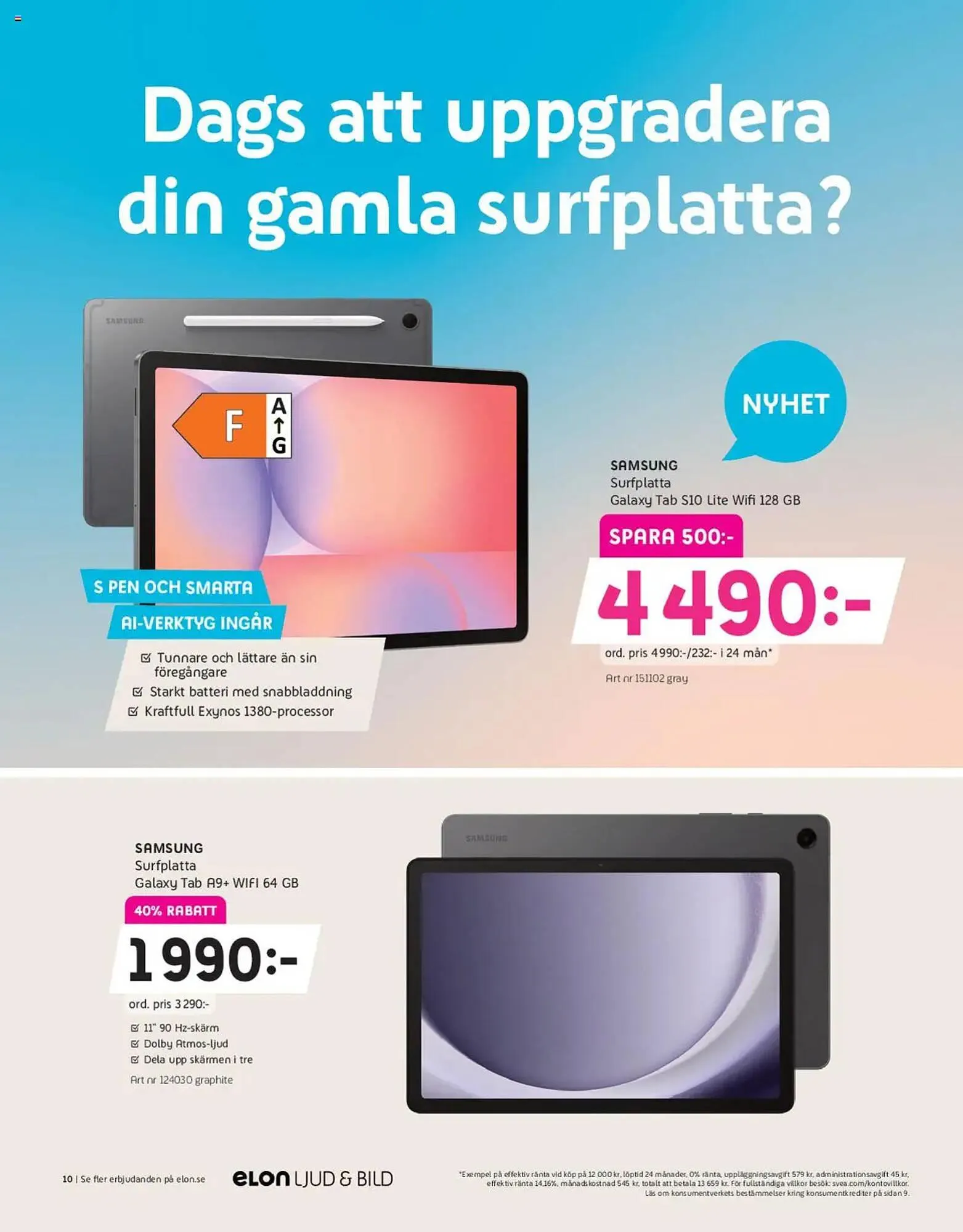 Elon reklamblad från 29 september till 12 oktober 2025 - Reklamblad sidor 10