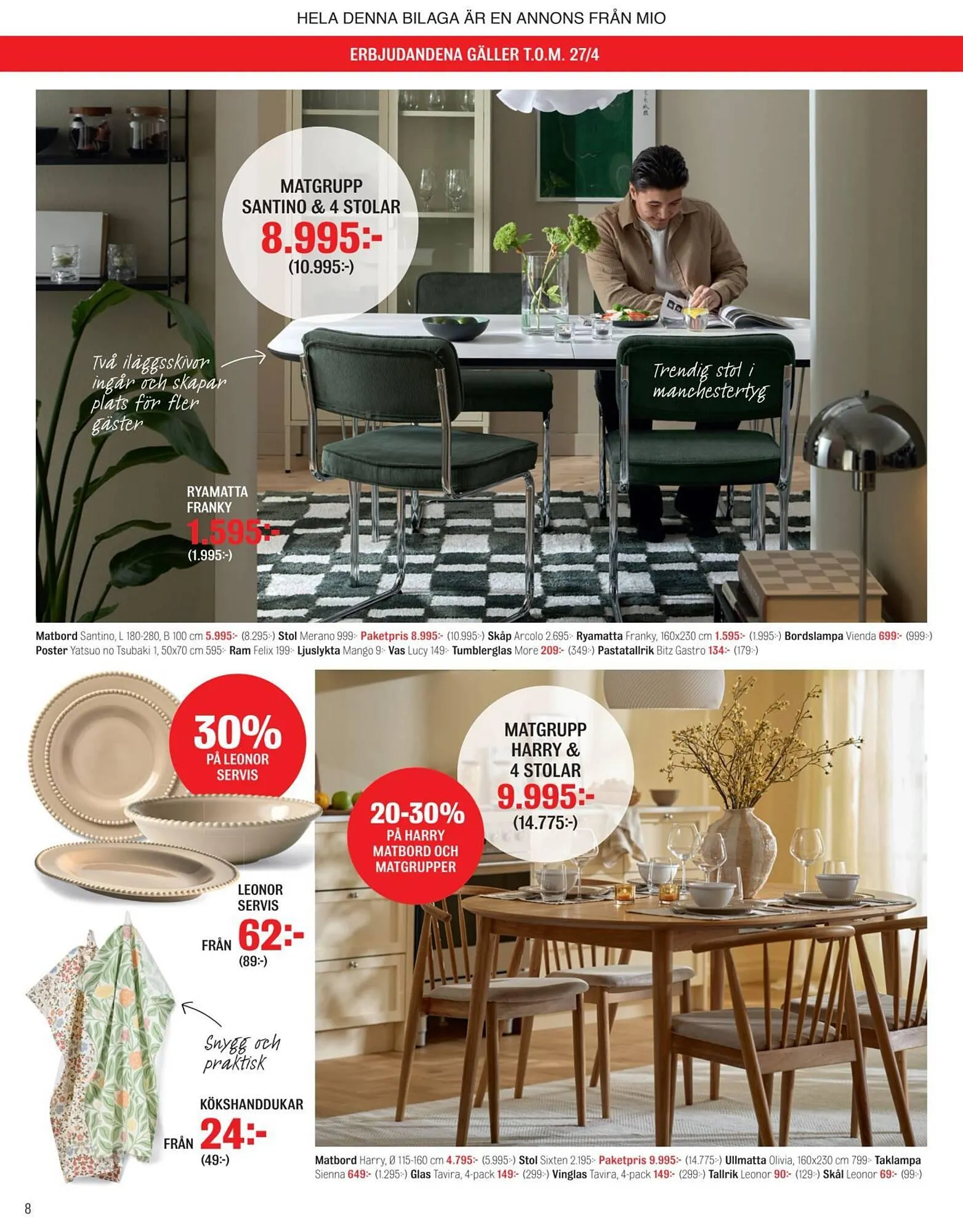 Mio reklamblad från 7 april till 28 april 2026 - Reklamblad sidor 8